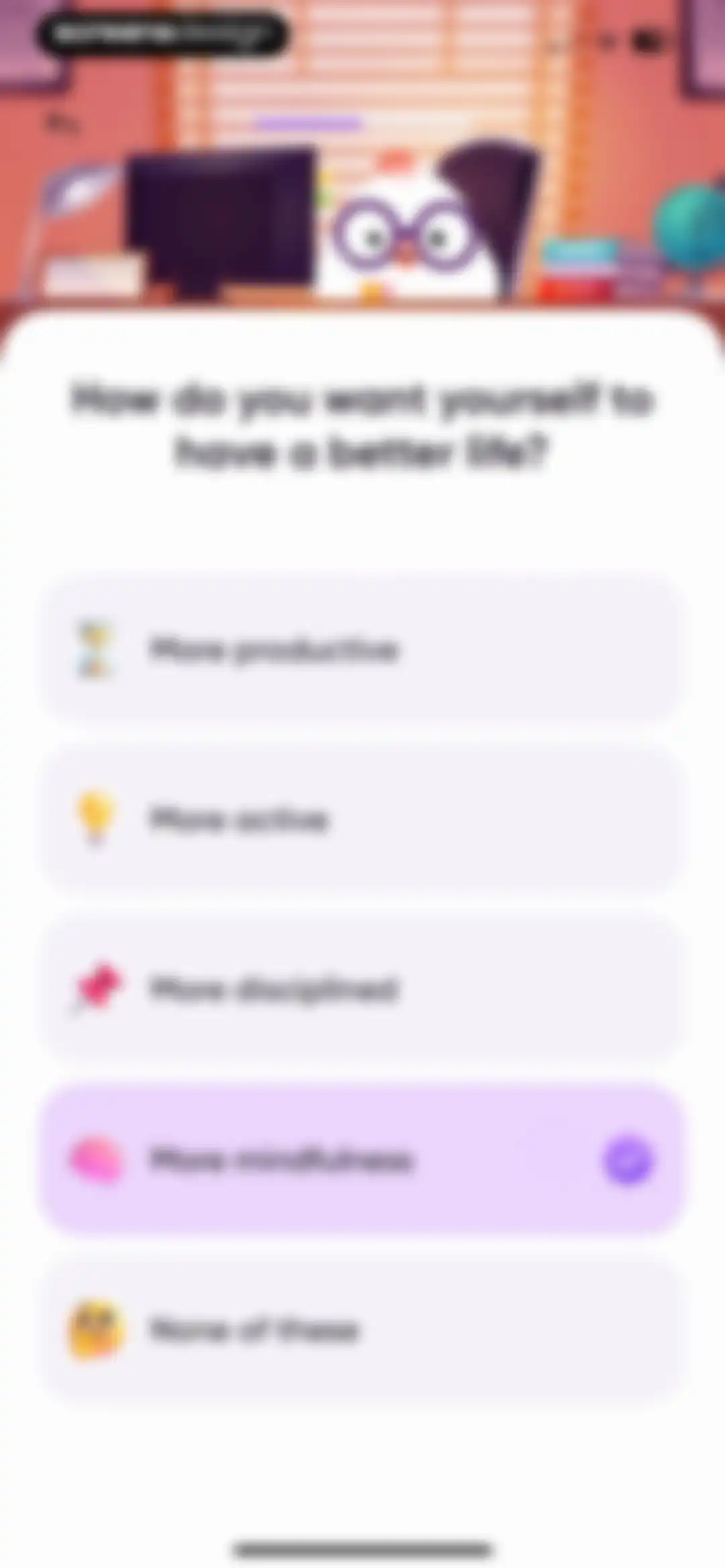 Me+ Lifestyle Routine screen 13