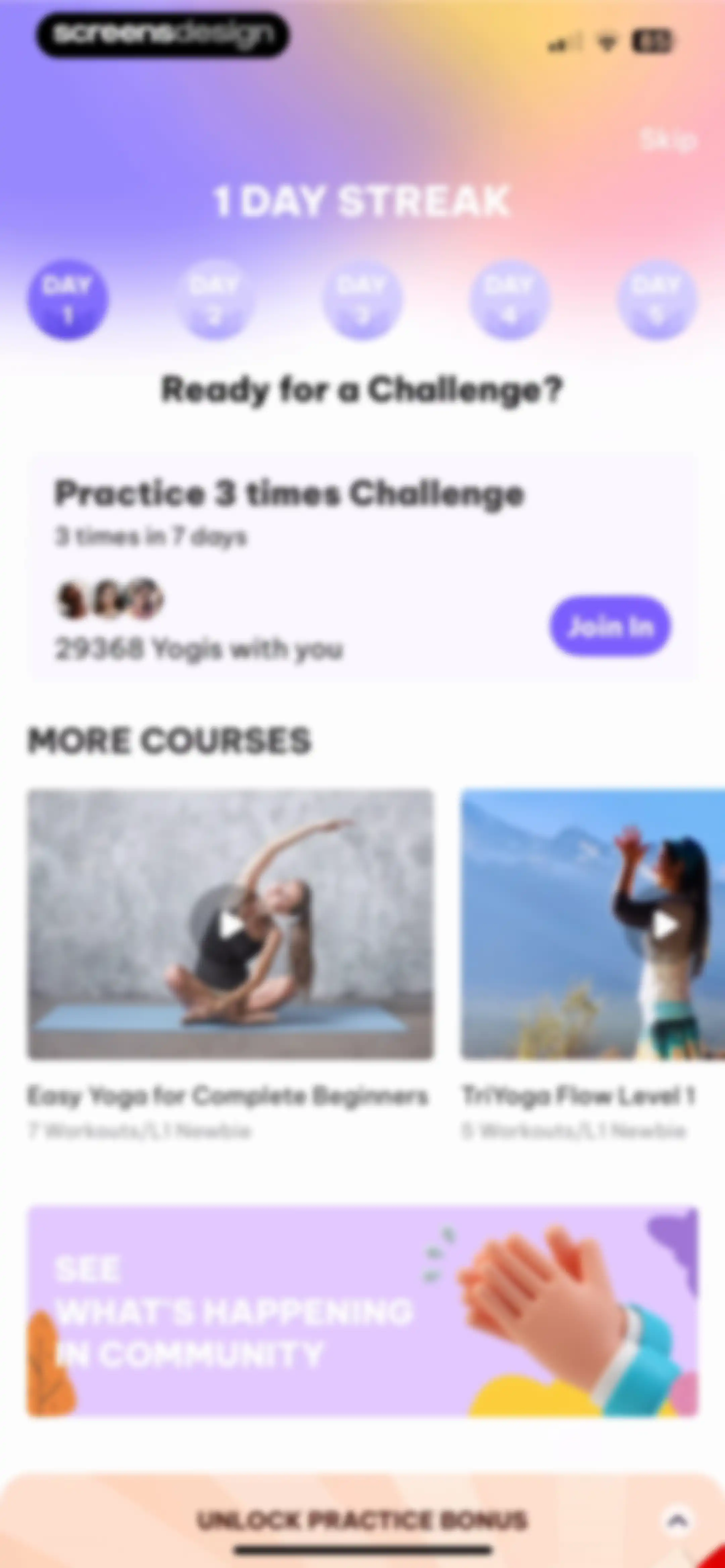 Daily Yoga: Yoga for Fitness® screen 83