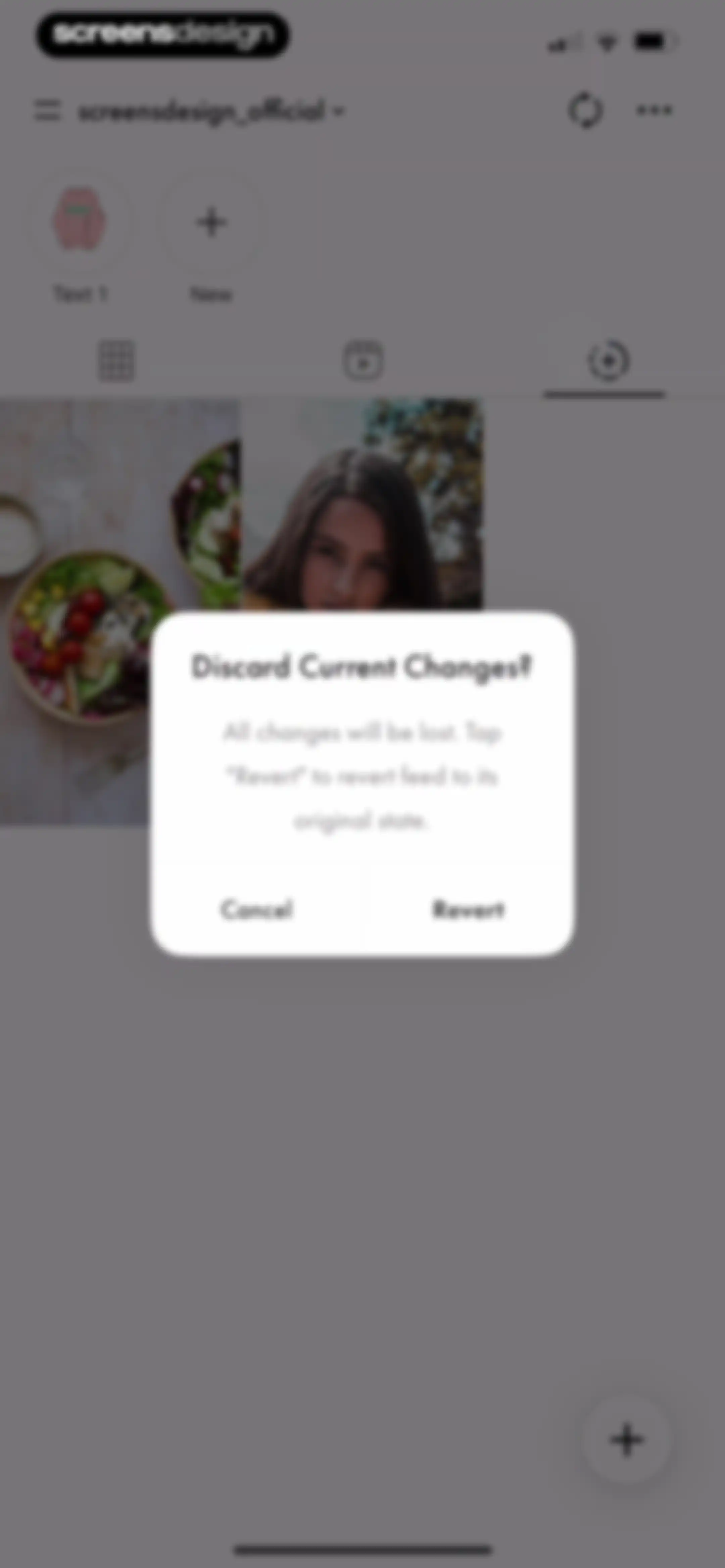 Layout for Instagram・Inpreview screen 54
