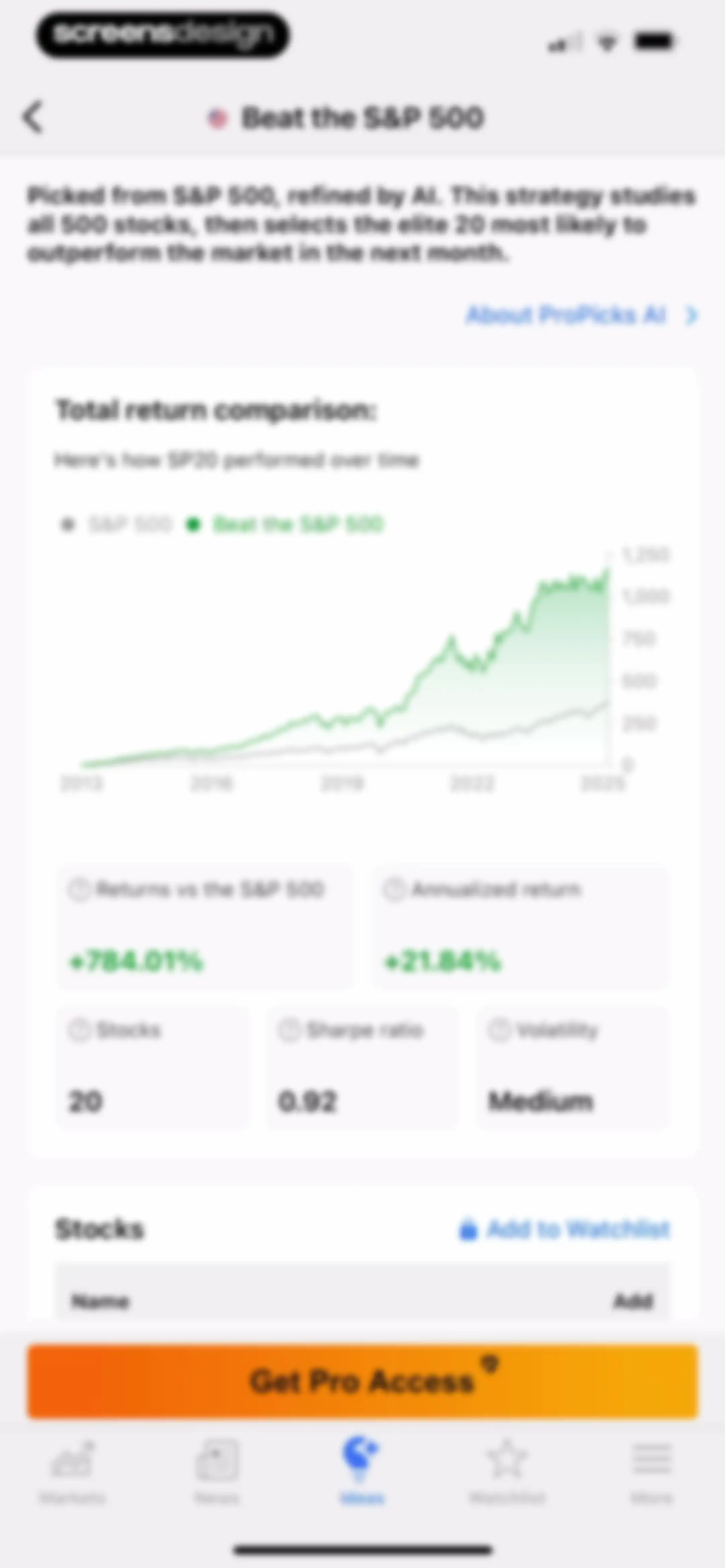 Investing.com: Stock Market screen 78