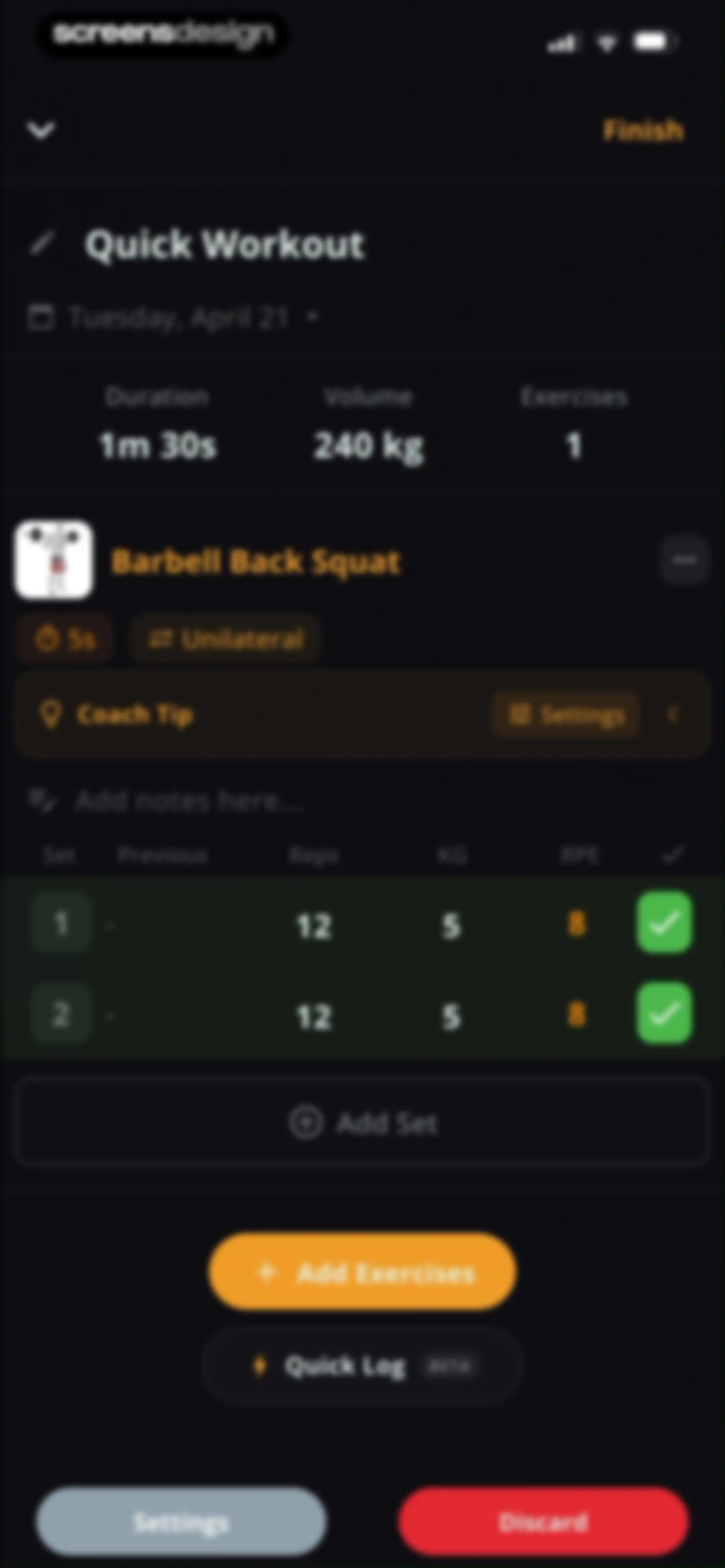 Stronger - Gym Workout Planner screen 45