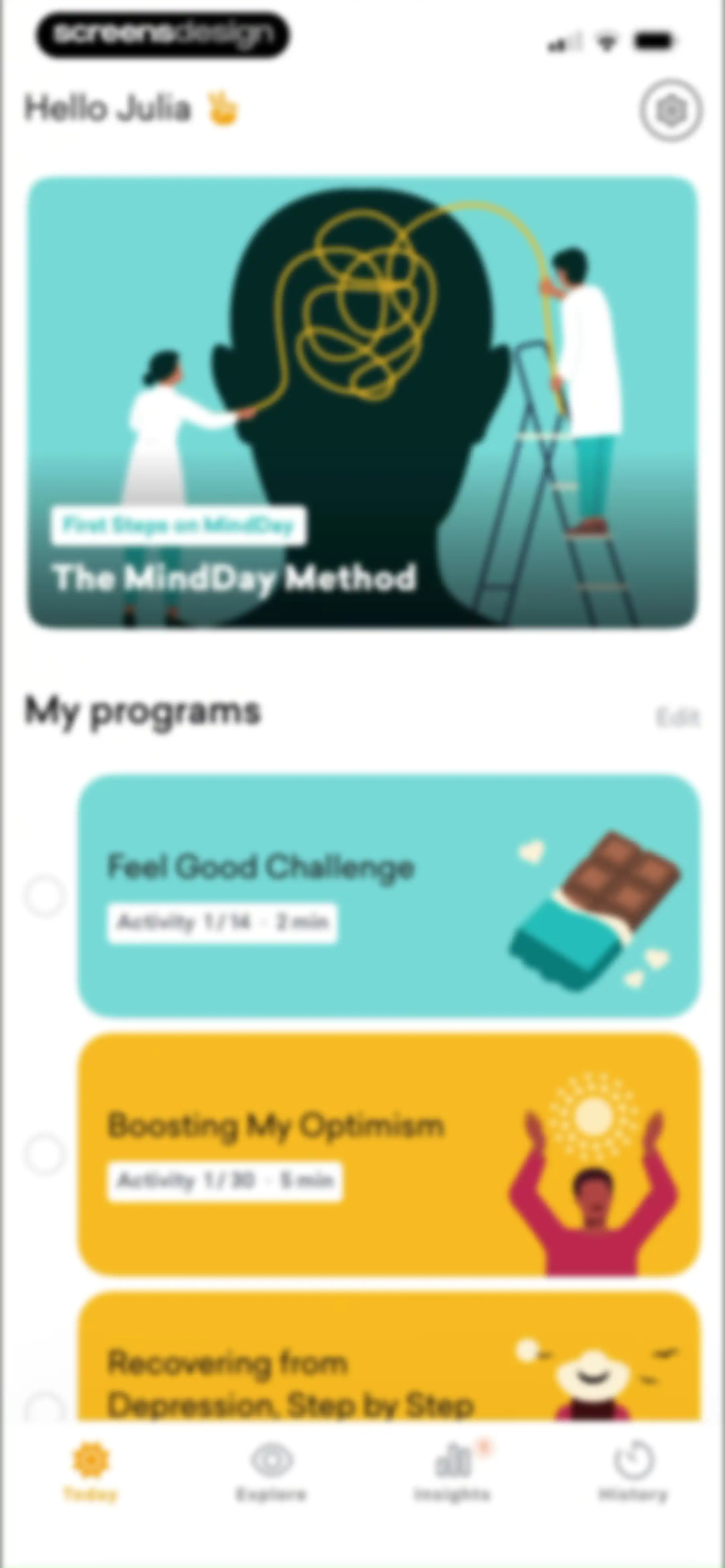 MindDay: Mental Health, Stress screen 60