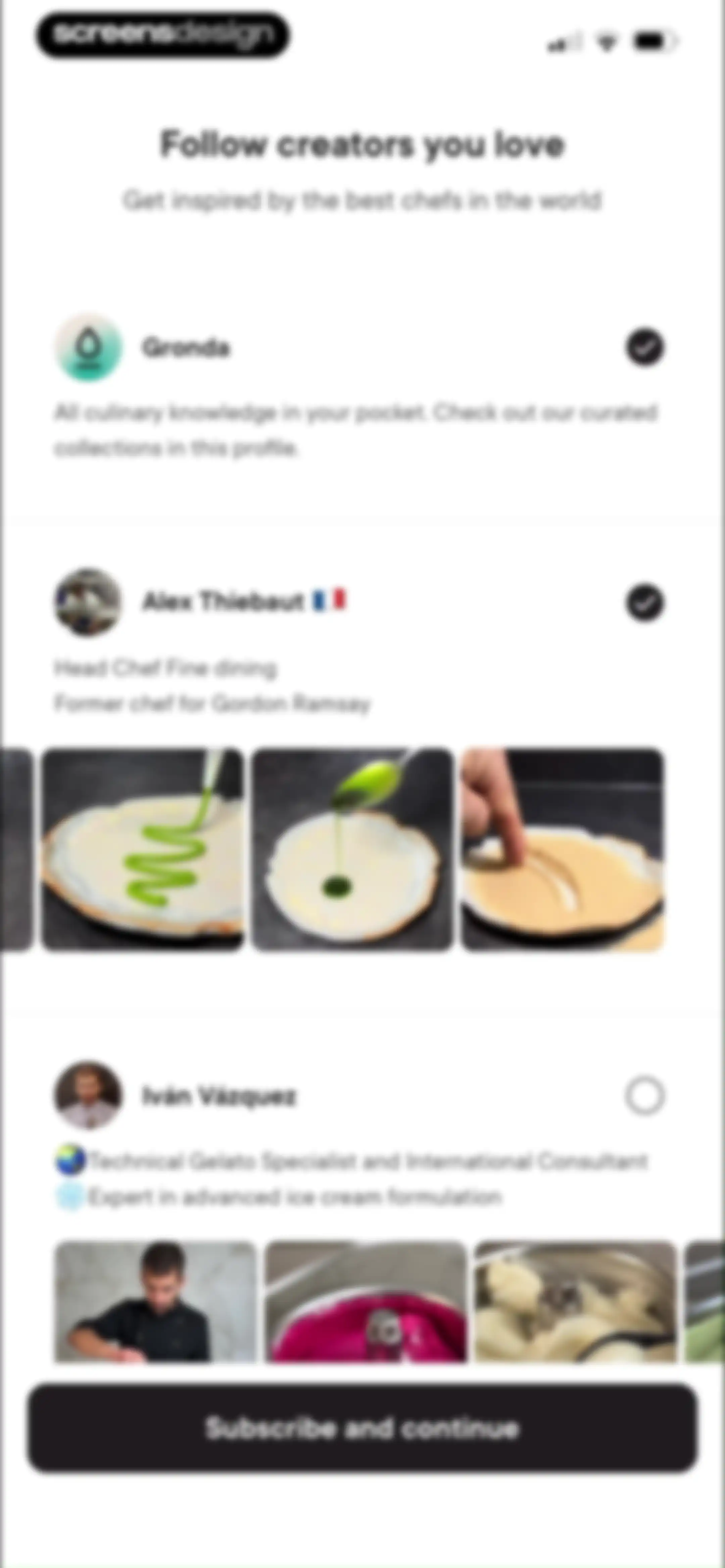 Gronda: Recipes for Chefs screen 25
