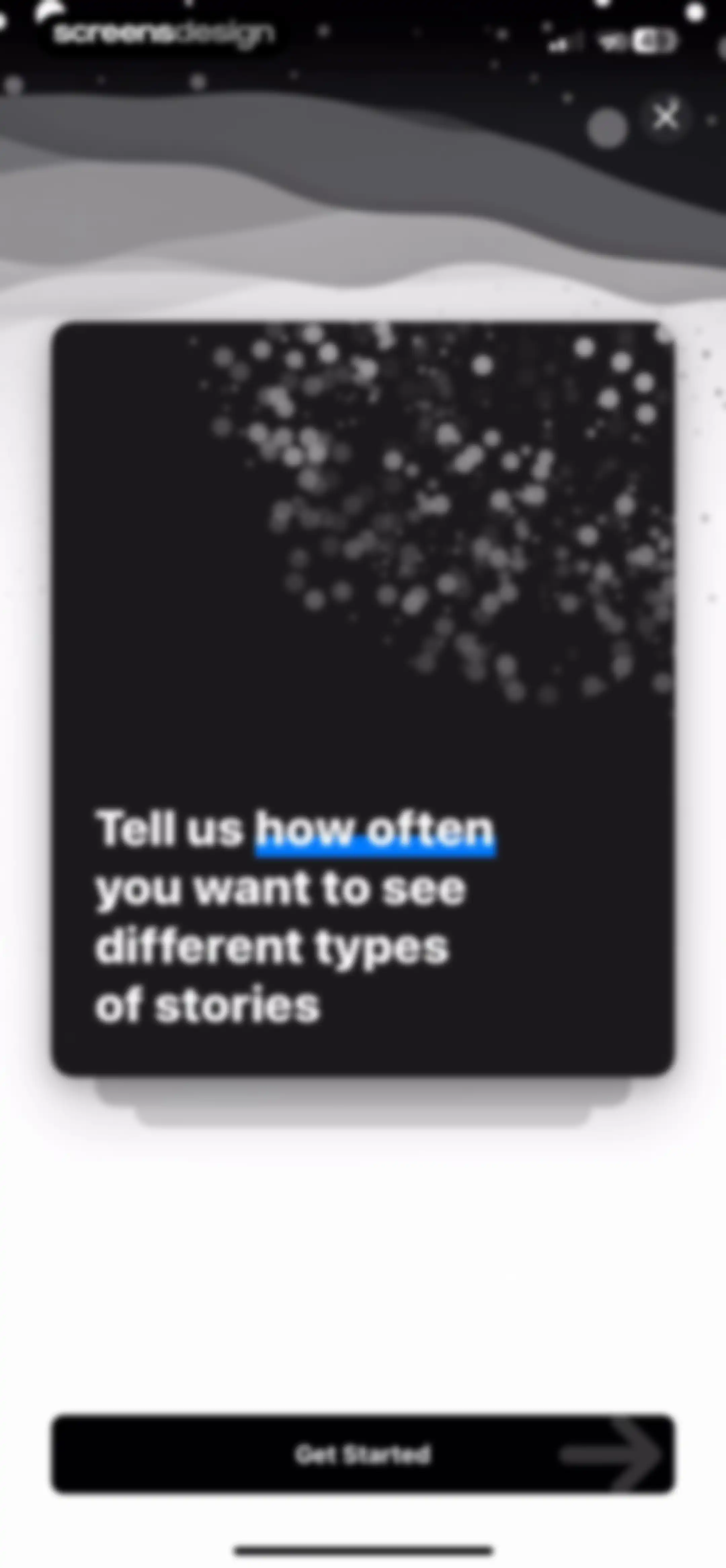 Particle: Personalized News screen 134