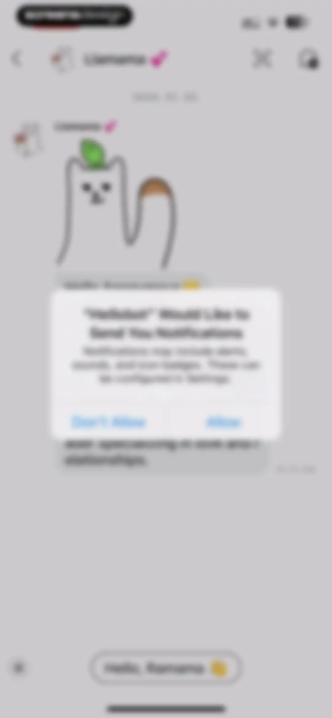 HelloBot - Astrology & Tarot screen 1