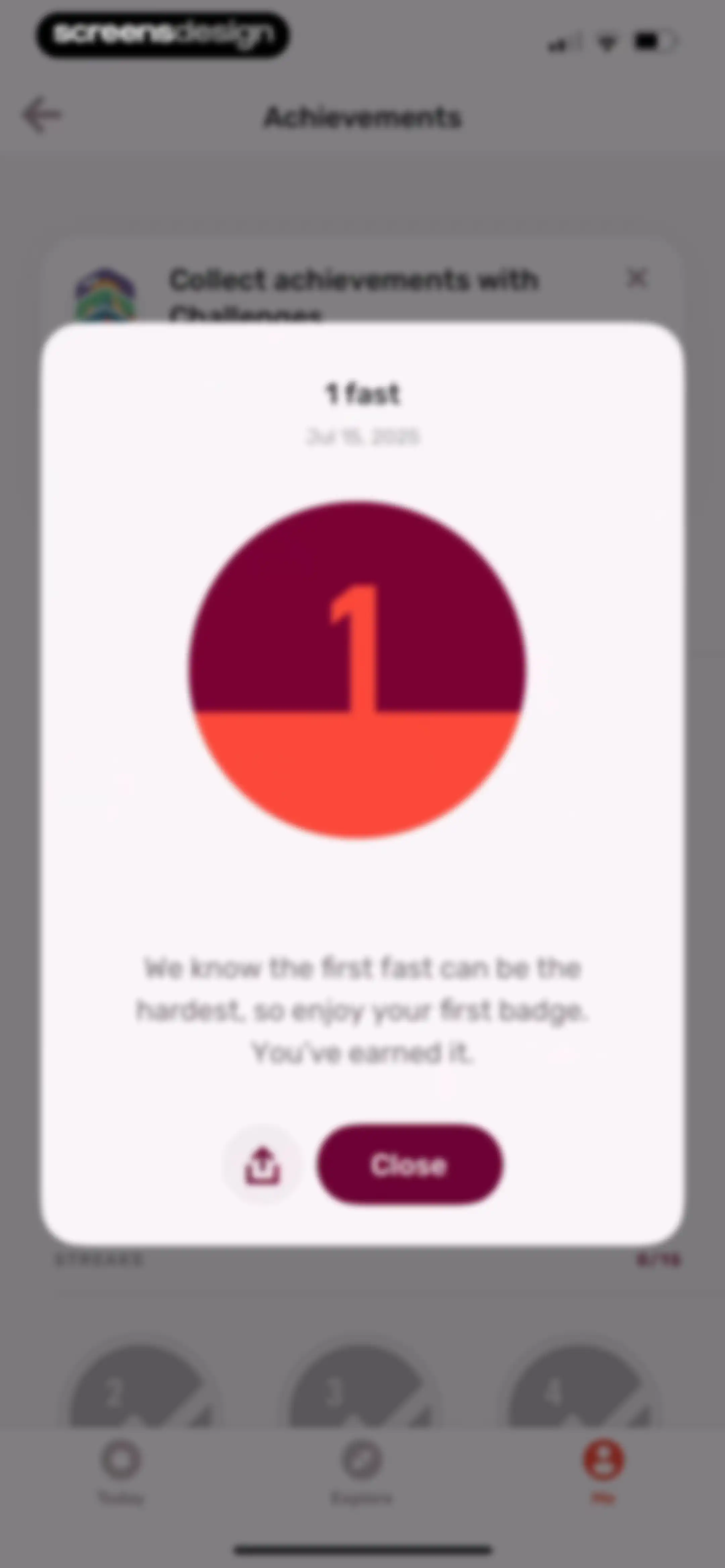 Zero: Fasting & Food Tracker screen 111