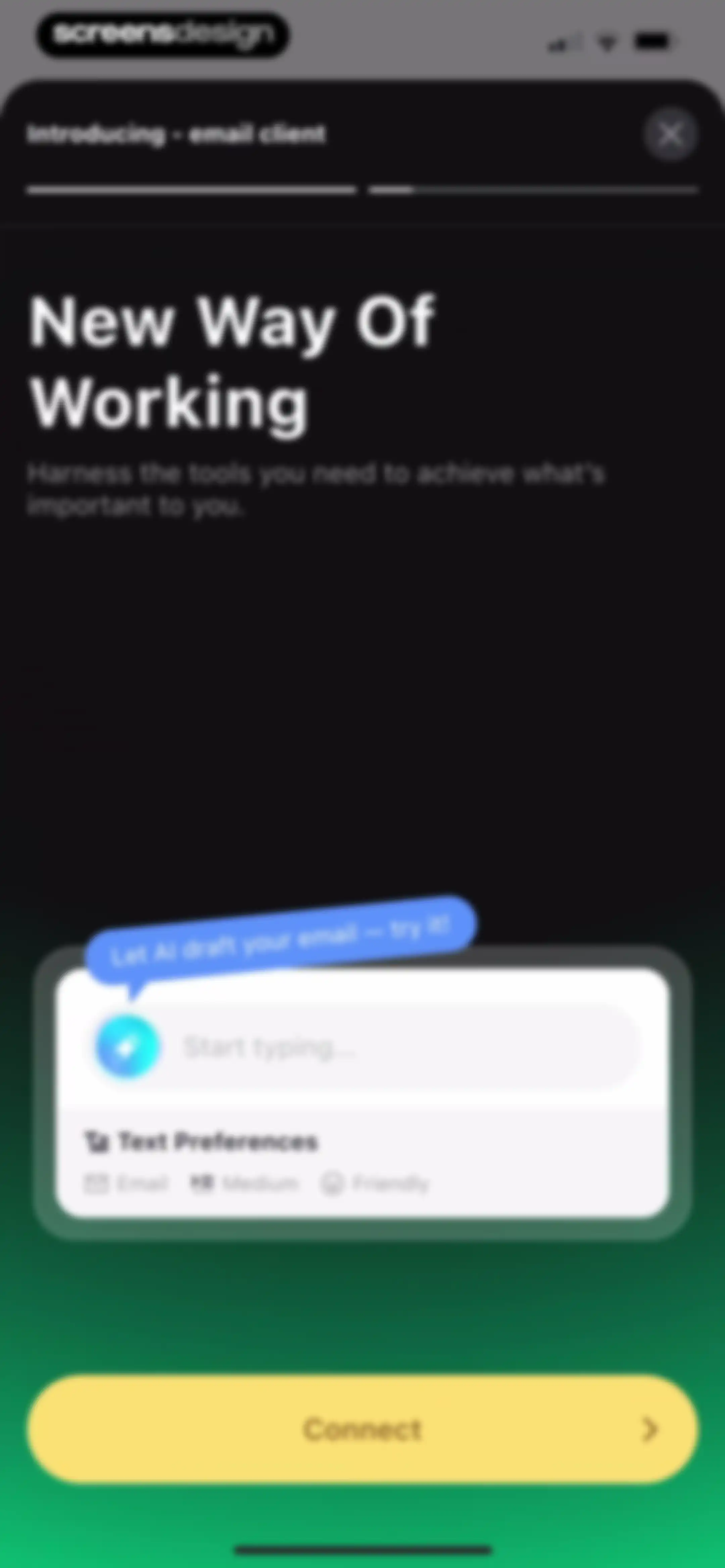 Friday AI Email Writer screen 27