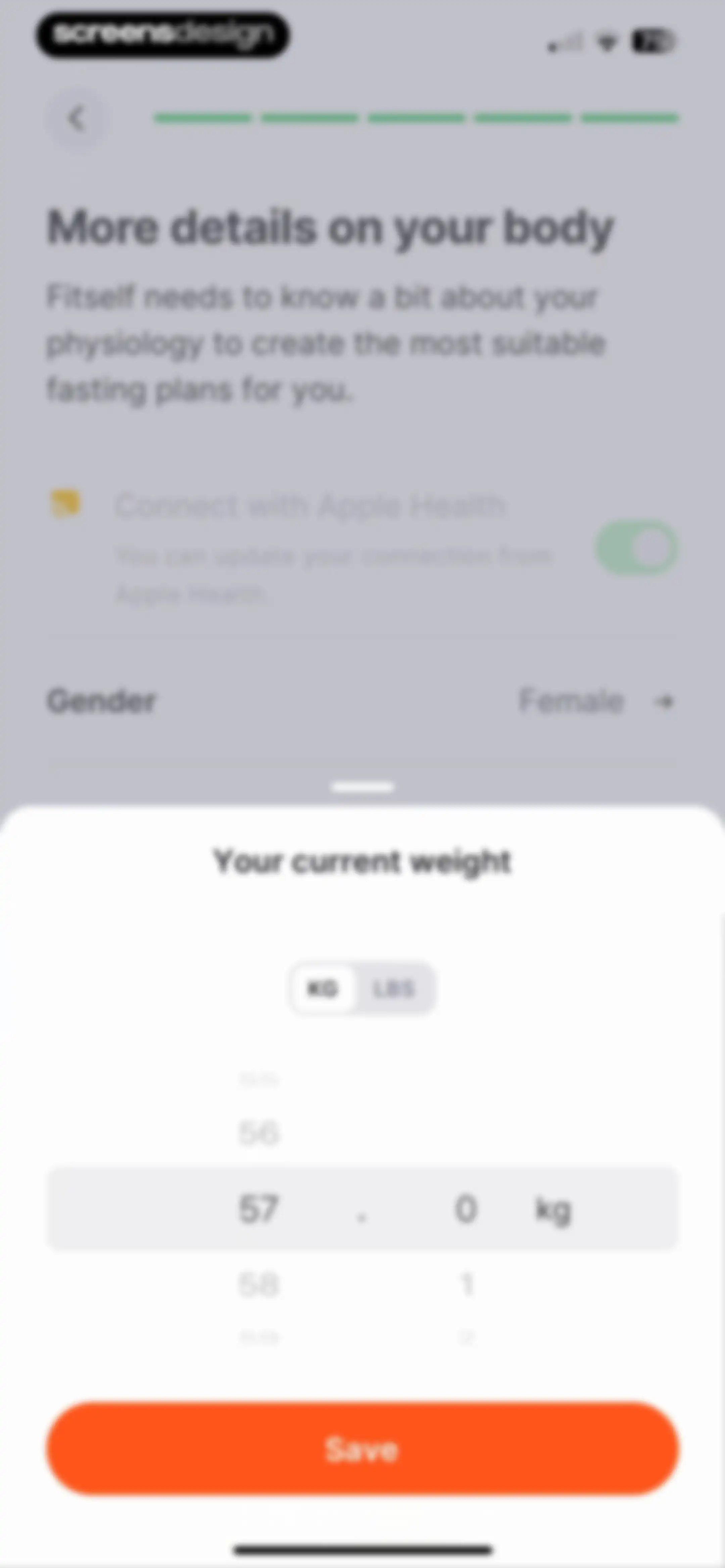 Fitself: Fitness and Fasting screen 31