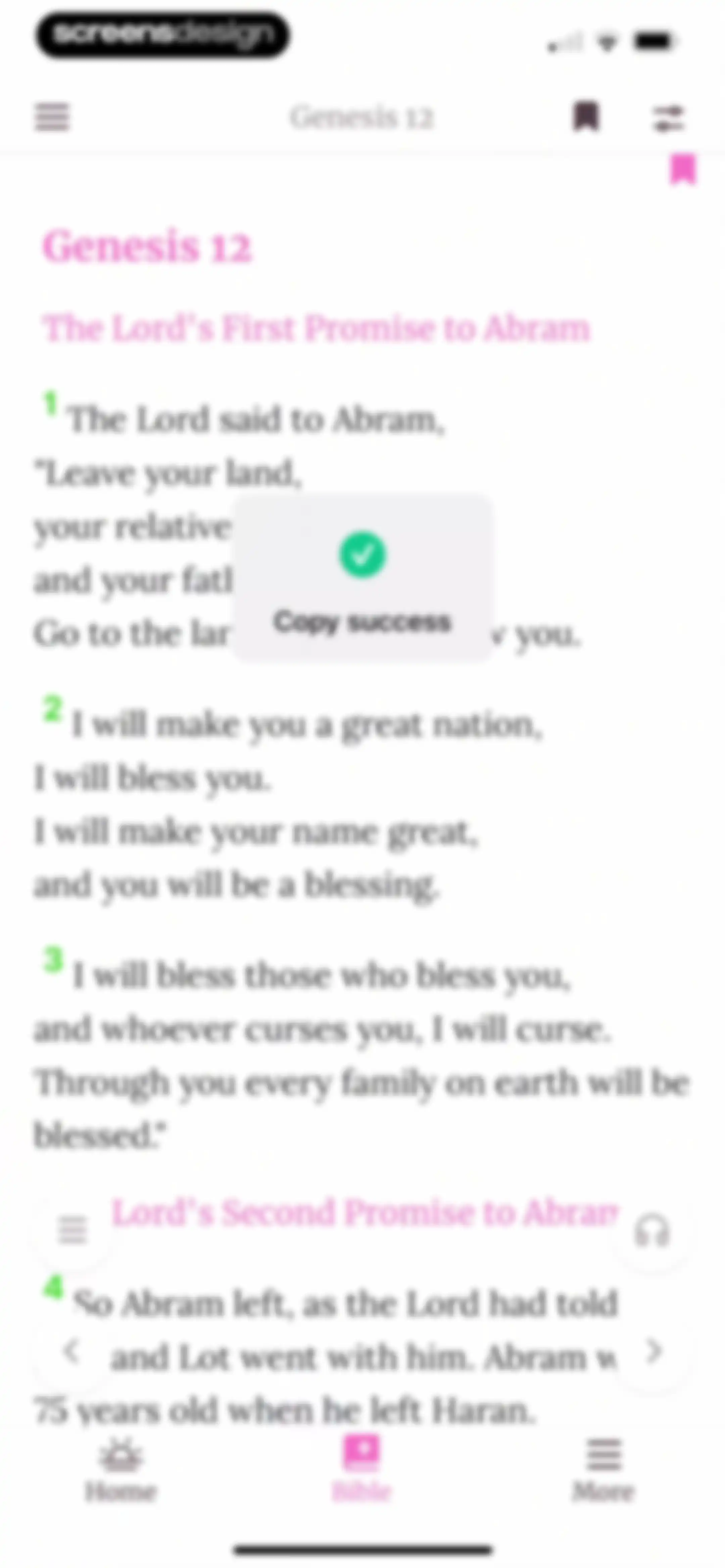 Bible For Women. screen 43