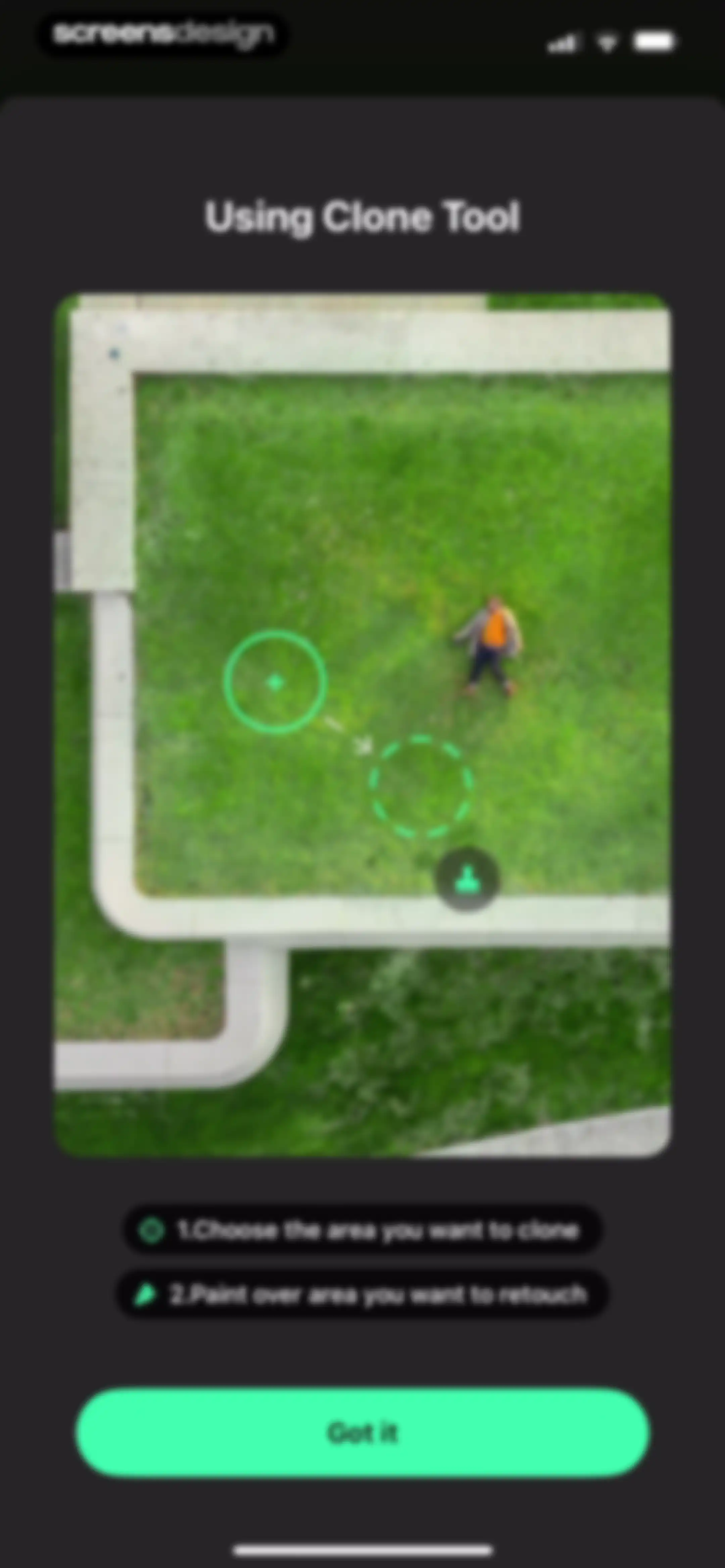 Remove Objects screen 37