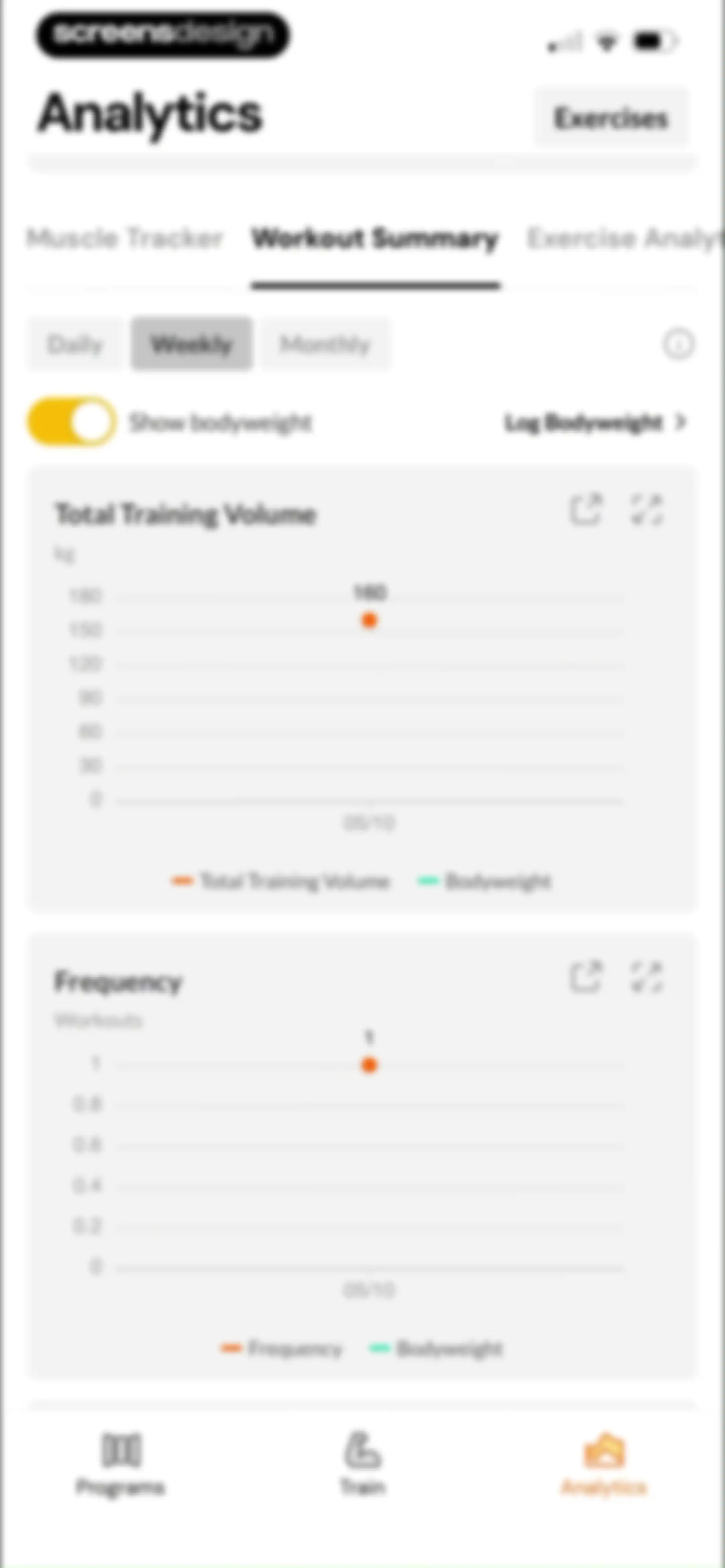 Boostcamp: Workout Programs screen 167