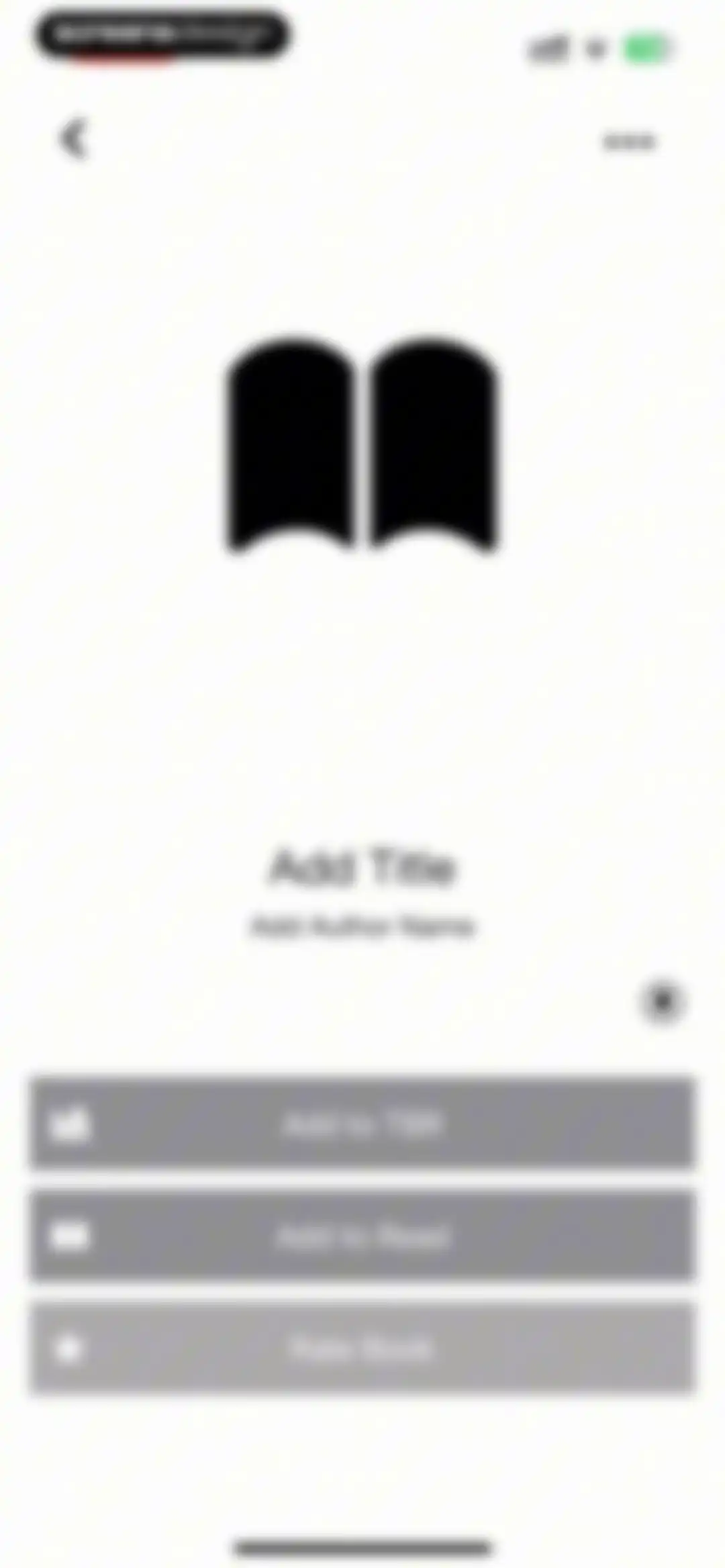 TBR - Bookshelf screen 48