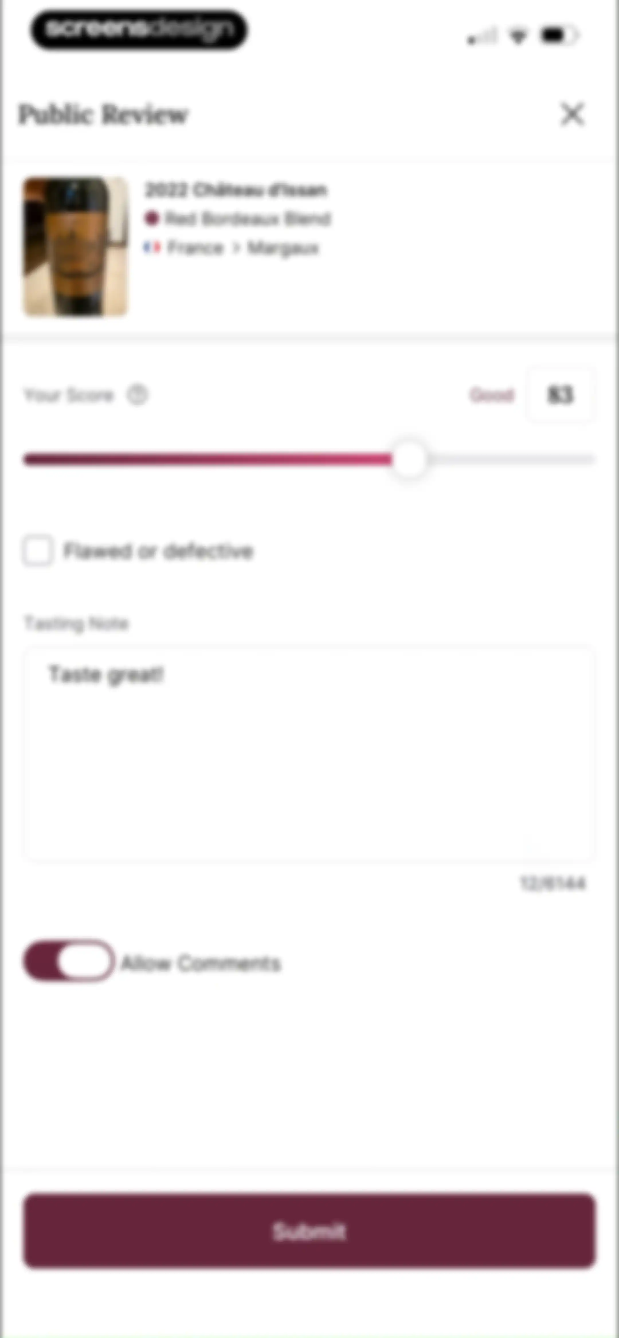 CellarTracker: #1 Wine Tracker screen 63