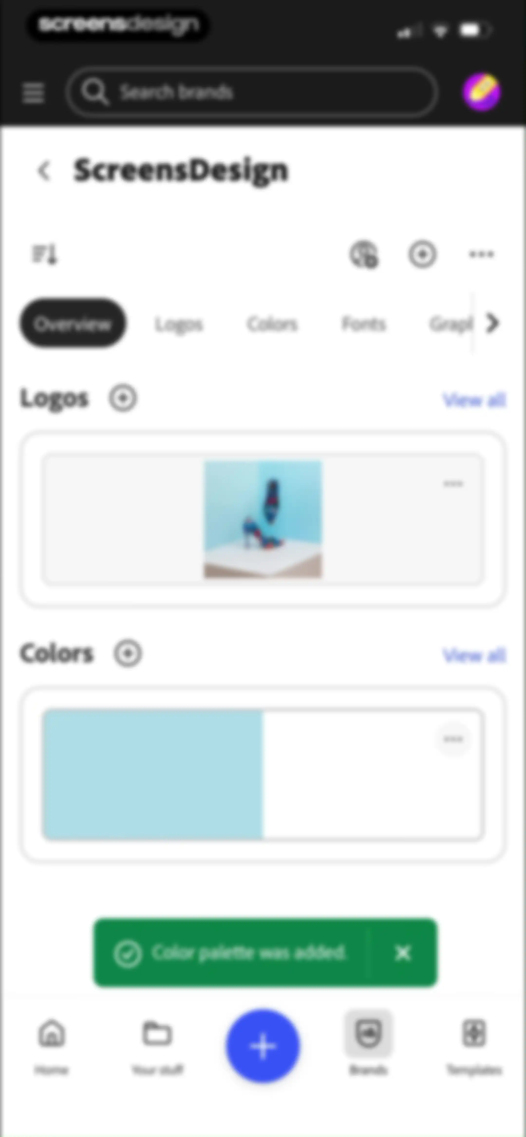 Adobe Express: Create Anything screen 147