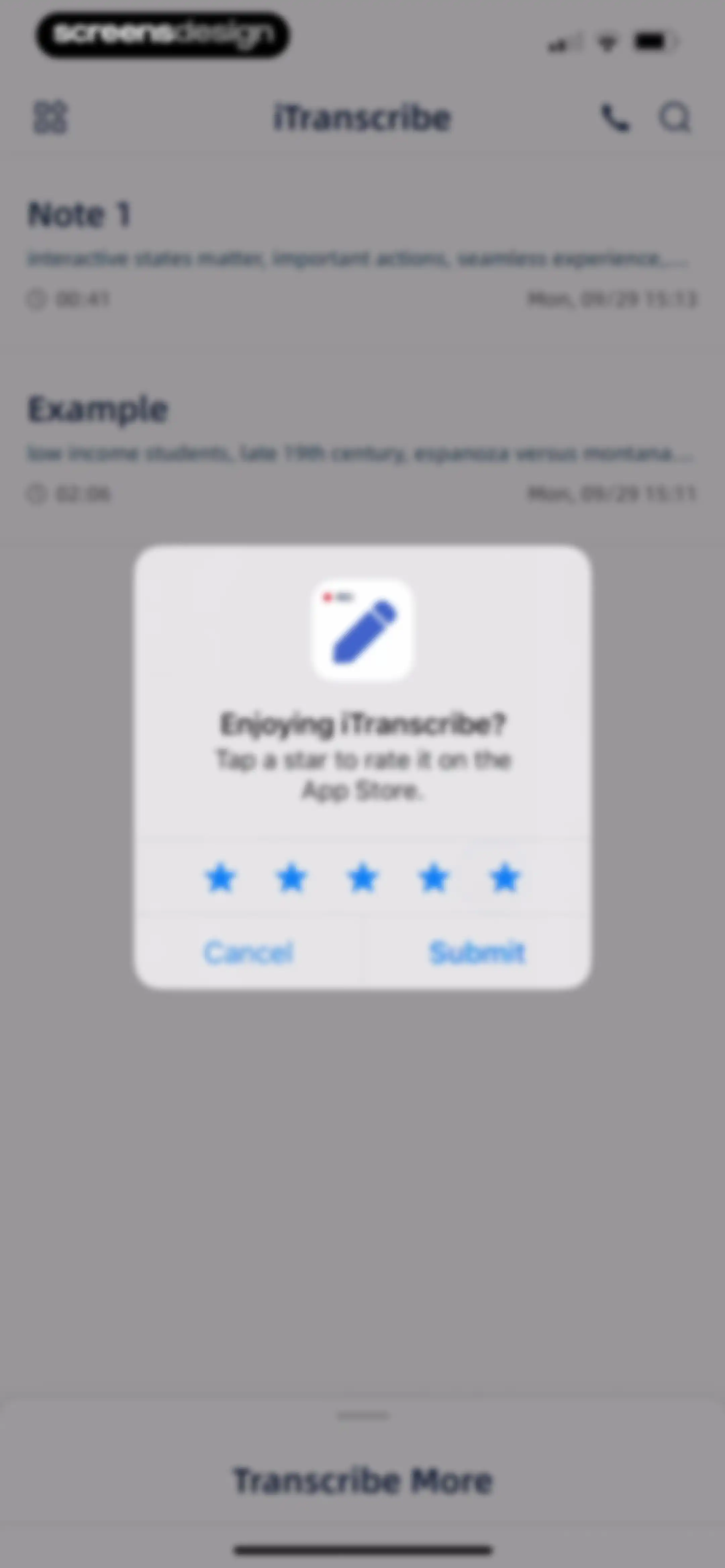 iTranscribe - Audio to Text screen 46