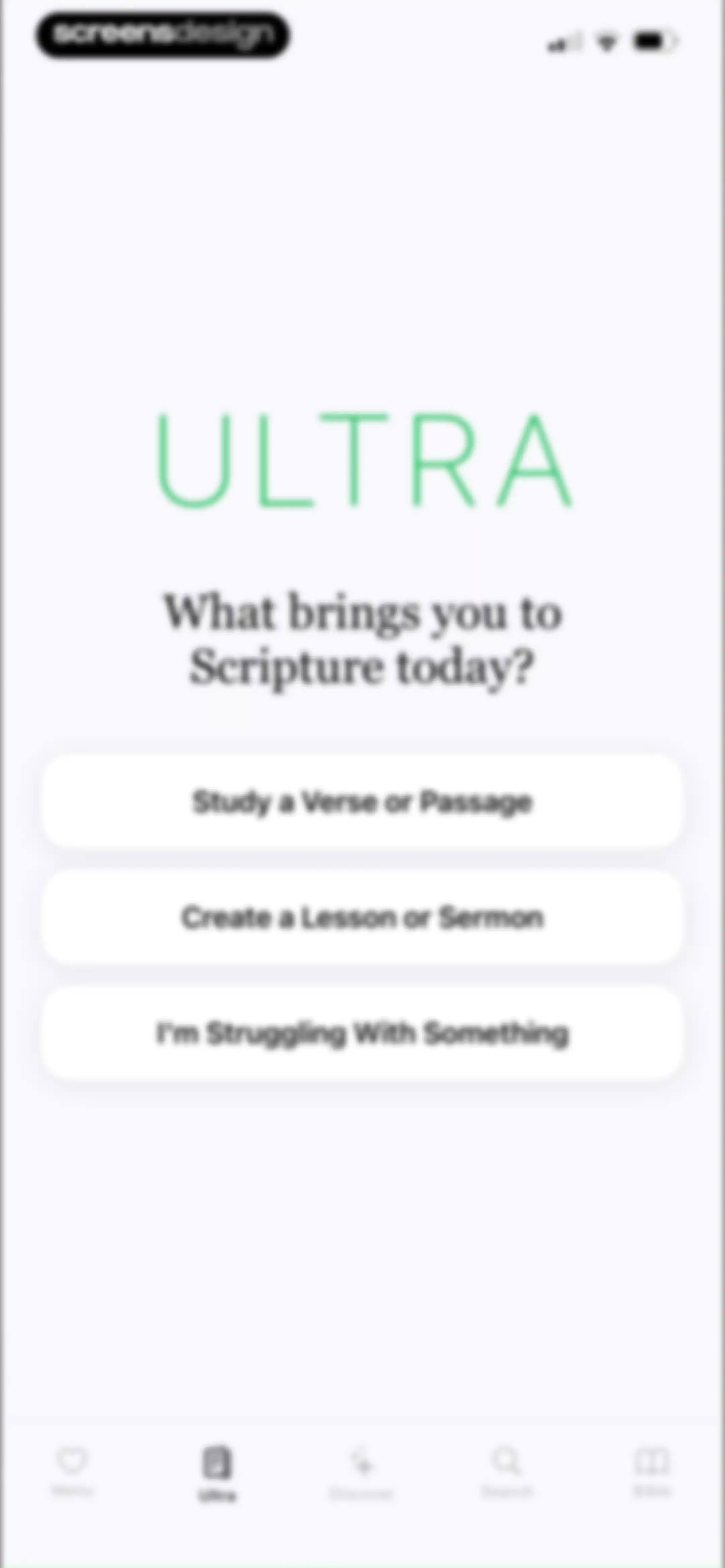Bible Word Study screen 76