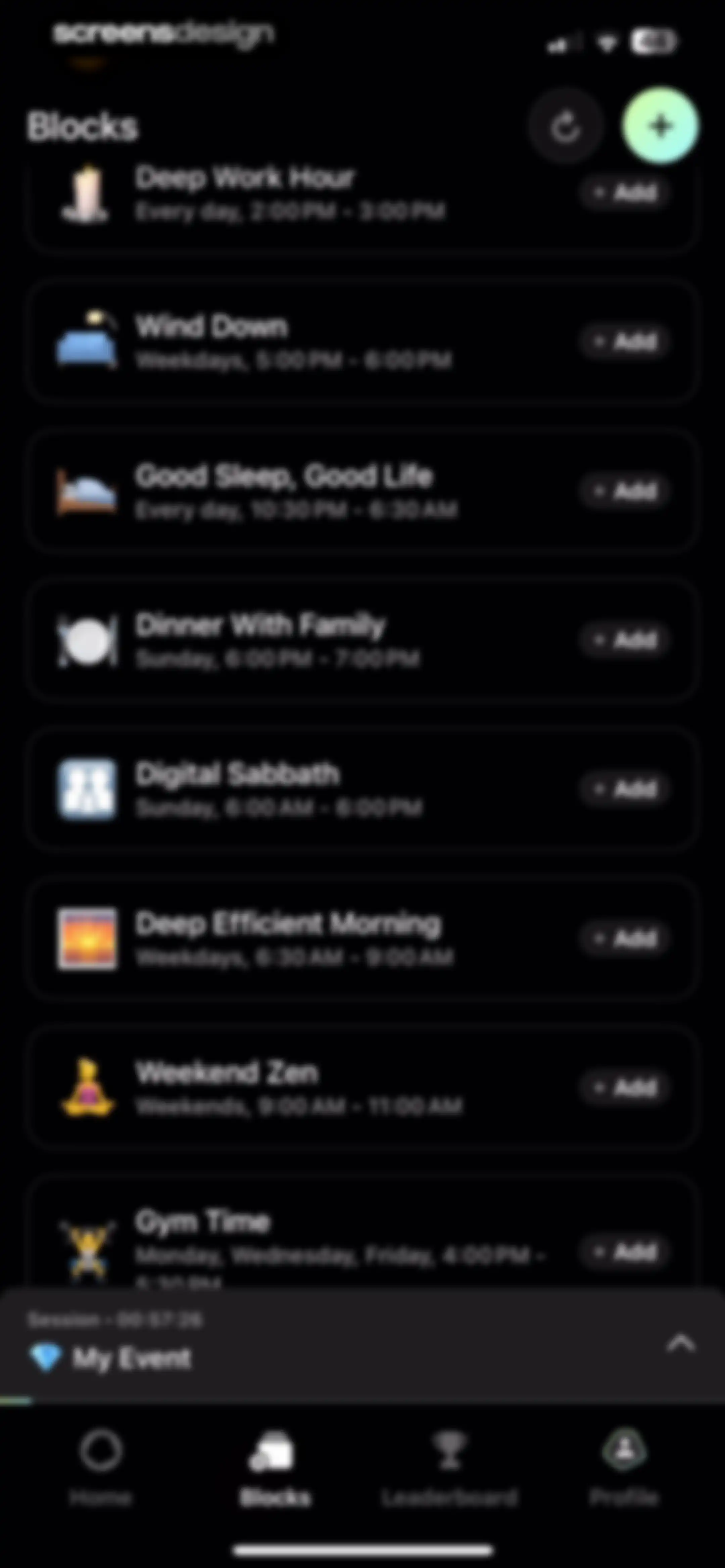 Opal: Screen Time Control screen 135