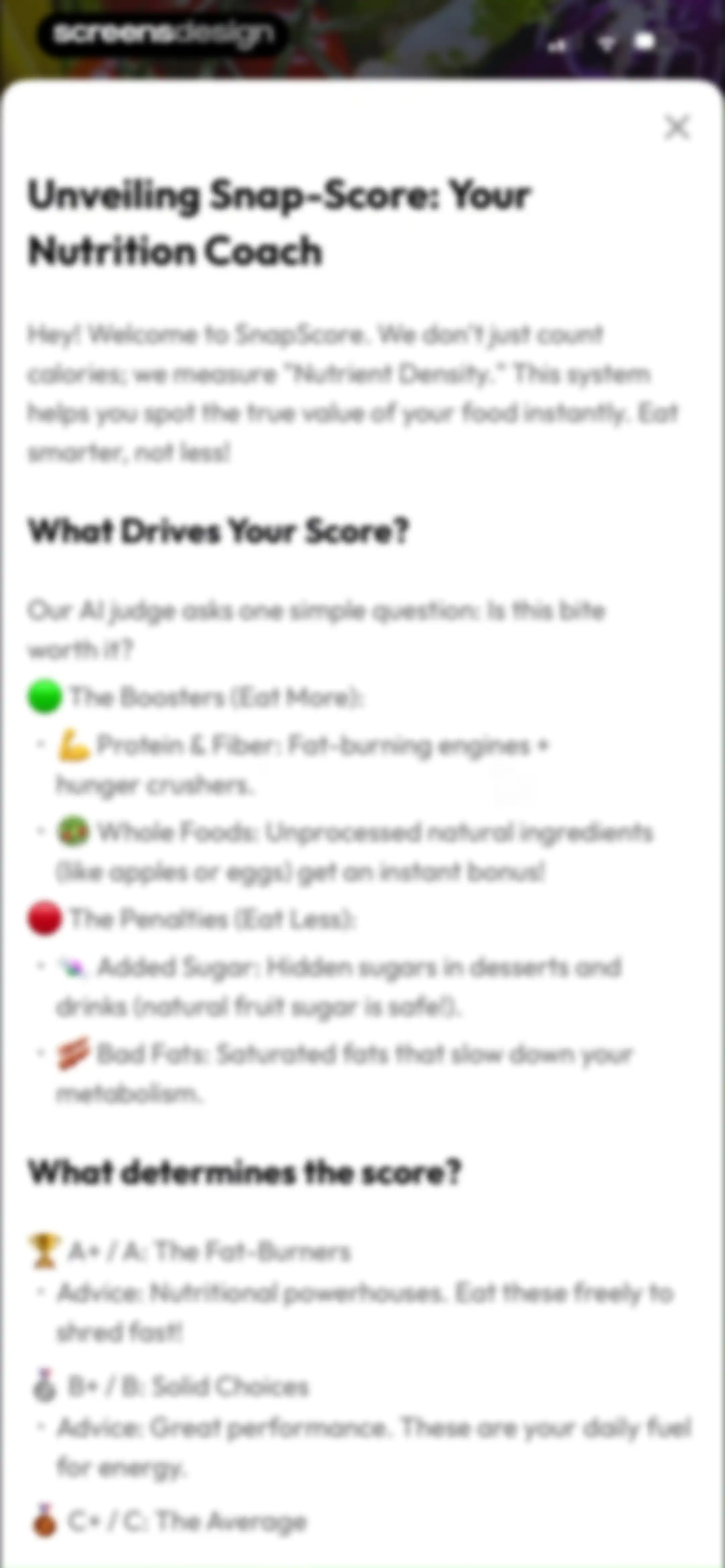 SnapCal: AI Calorie Counter screen 52