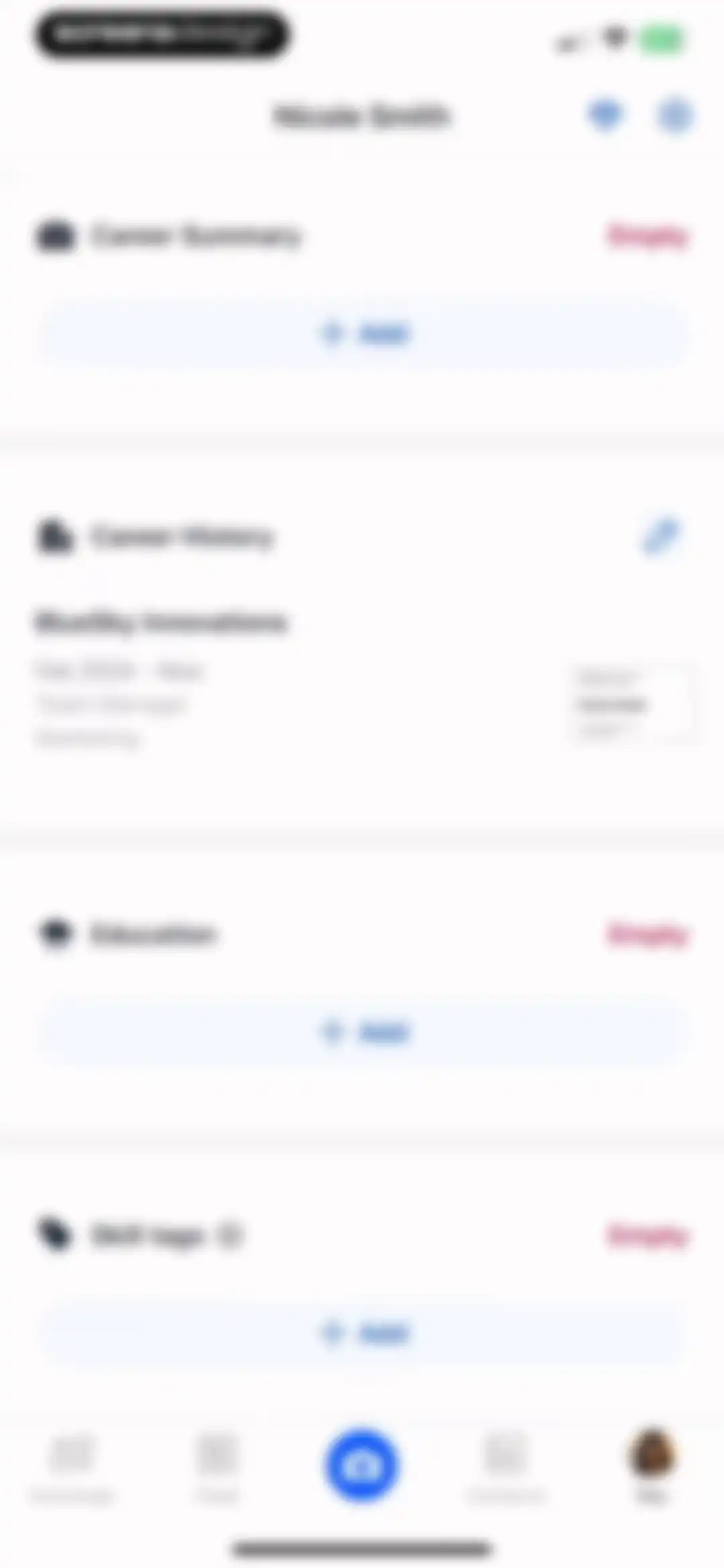 Eight: Business Card Manager screen 46
