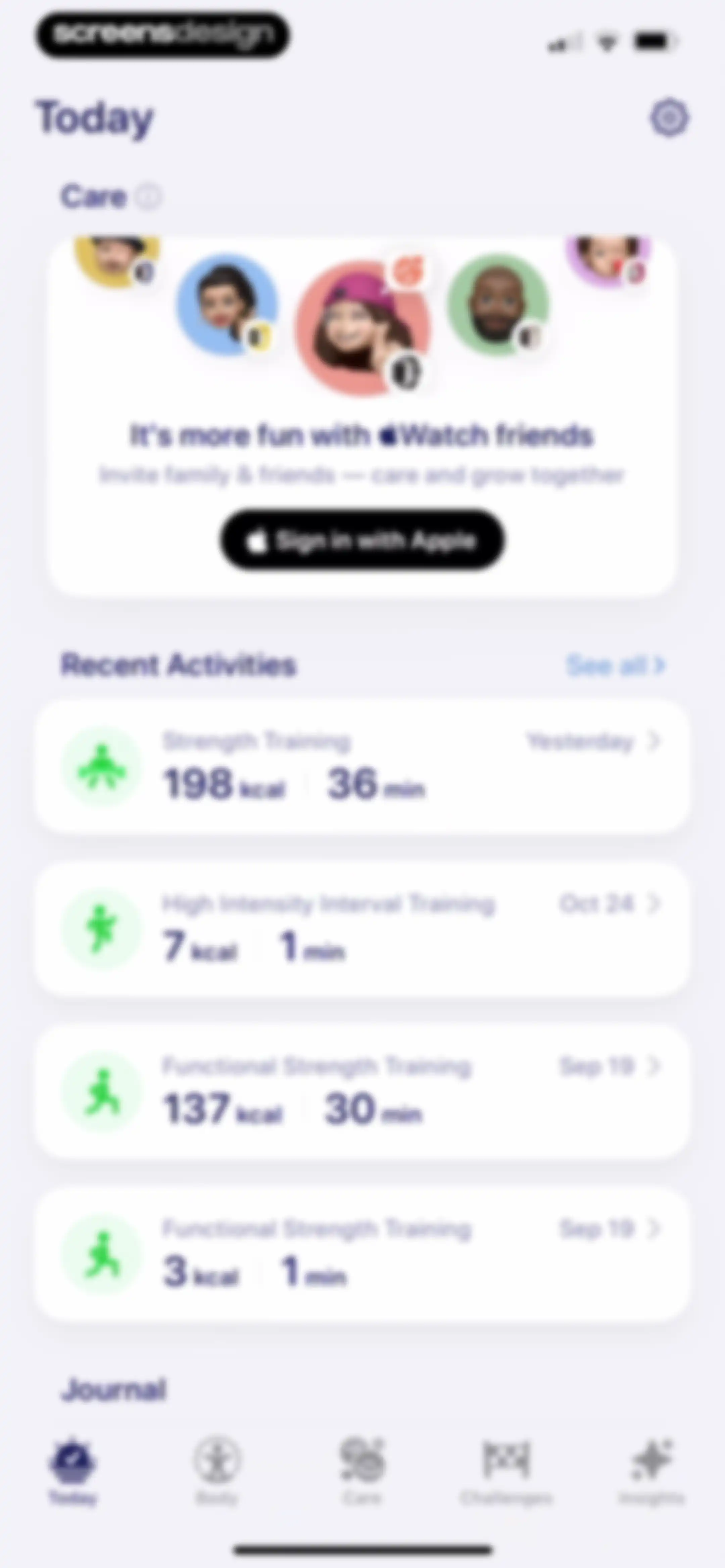 Grow: Health & Fitness screen 72