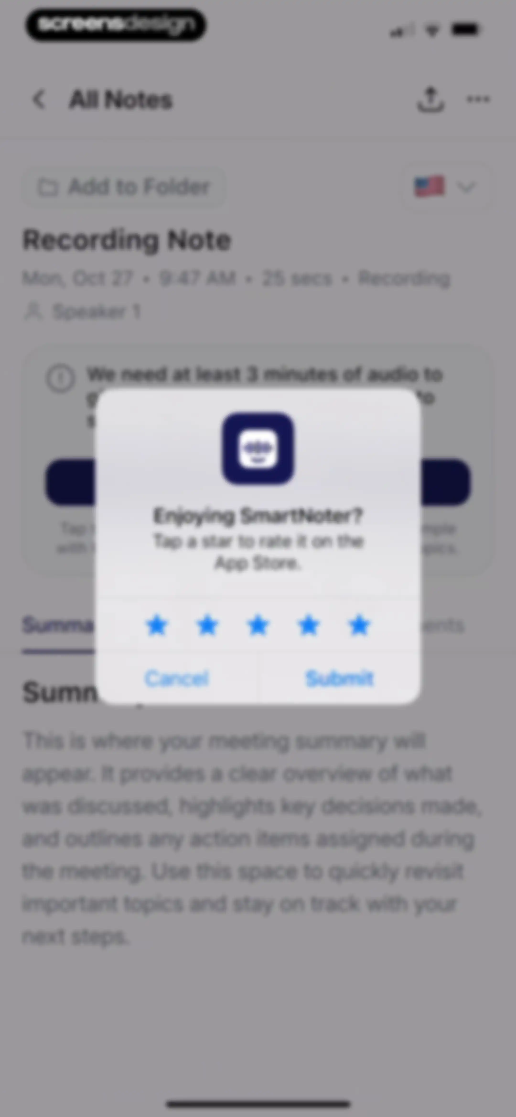 Smart Noter - AI Note Taker screen 26