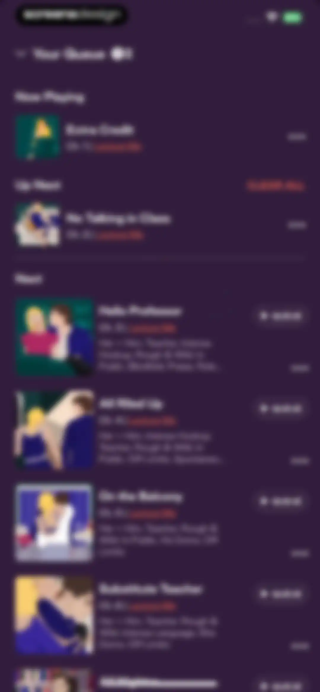 Dipsea: Audio Stories screen 13