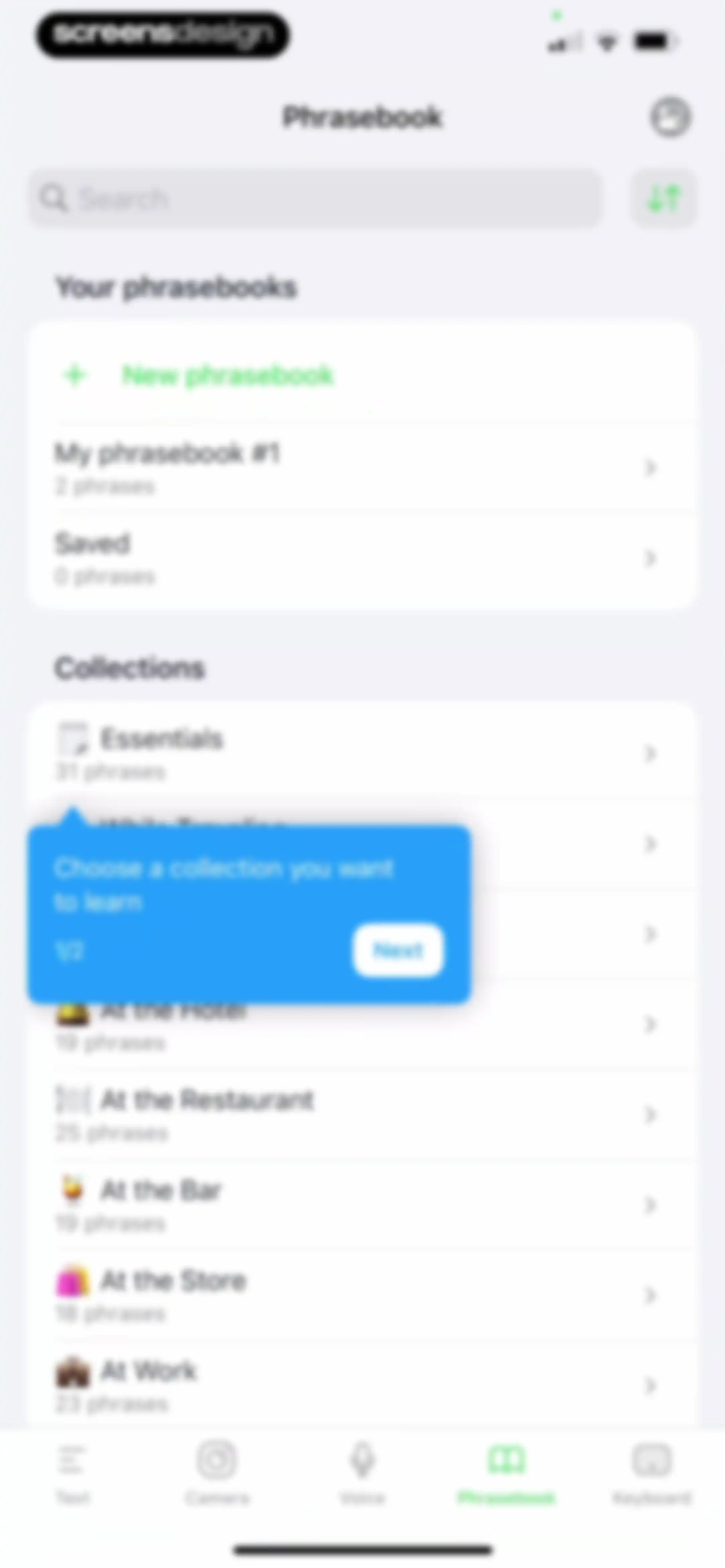iTranslate Translator screen 63
