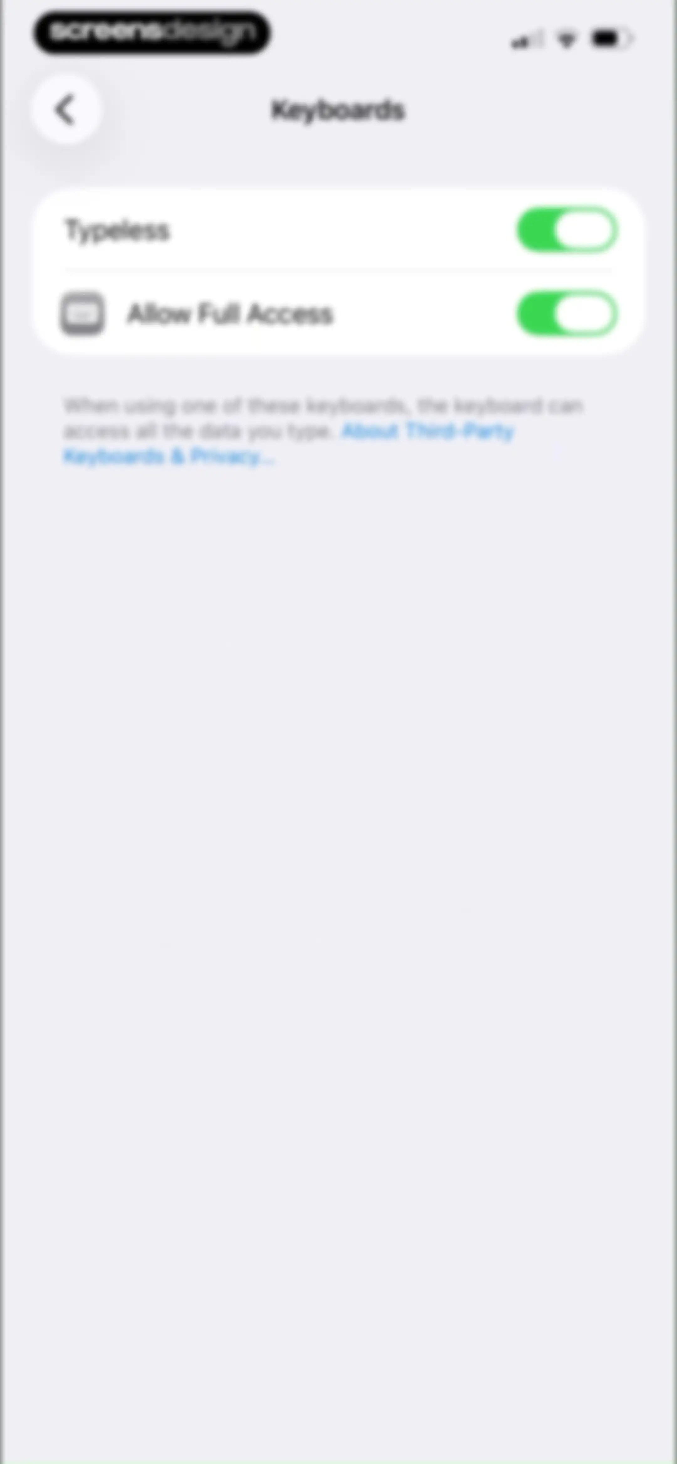 Typeless: AI Voice Keyboard screen 16