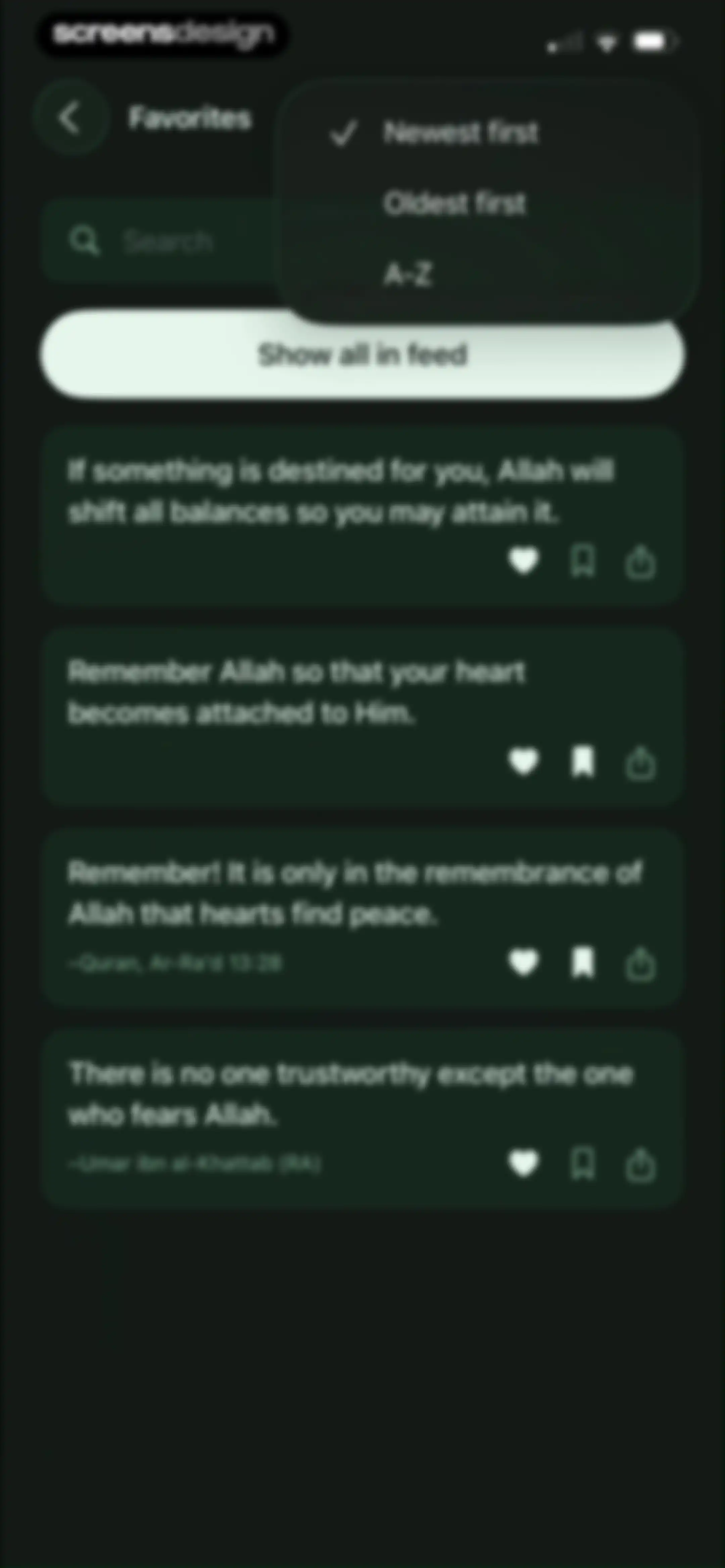 Quran Widgets: Verses & Duas screen 62