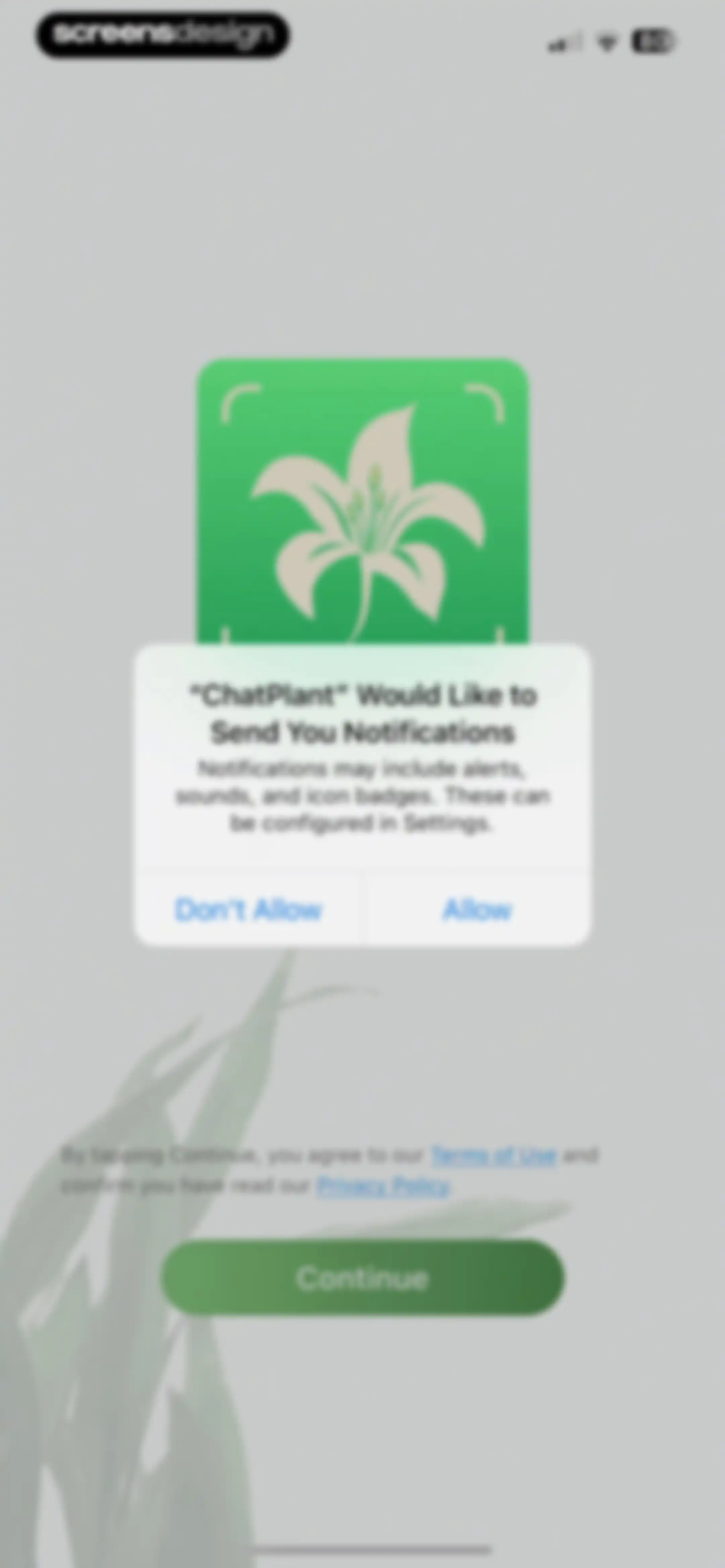 Plant Identifier: ChatPlant AI screen 1