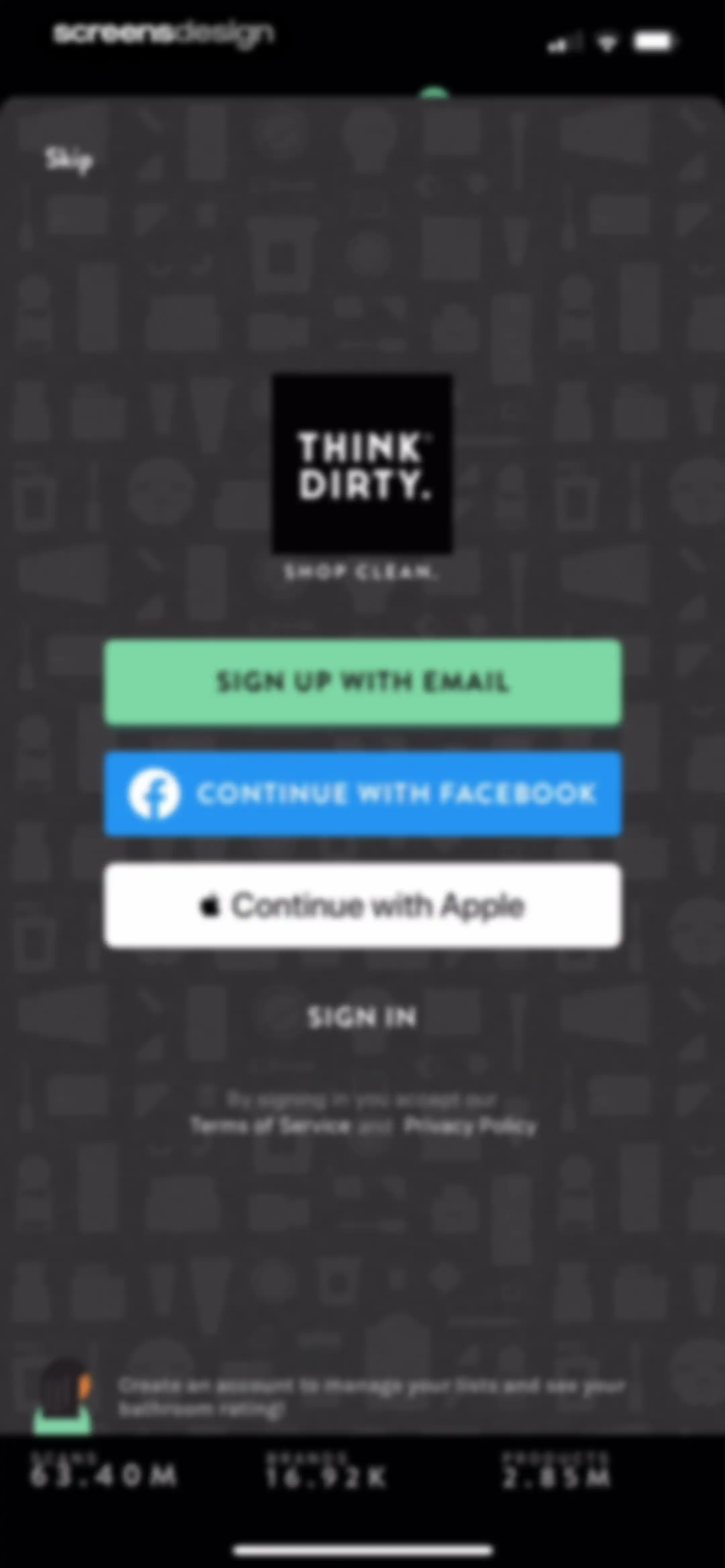 Think Dirty – Shop Clean screen 26