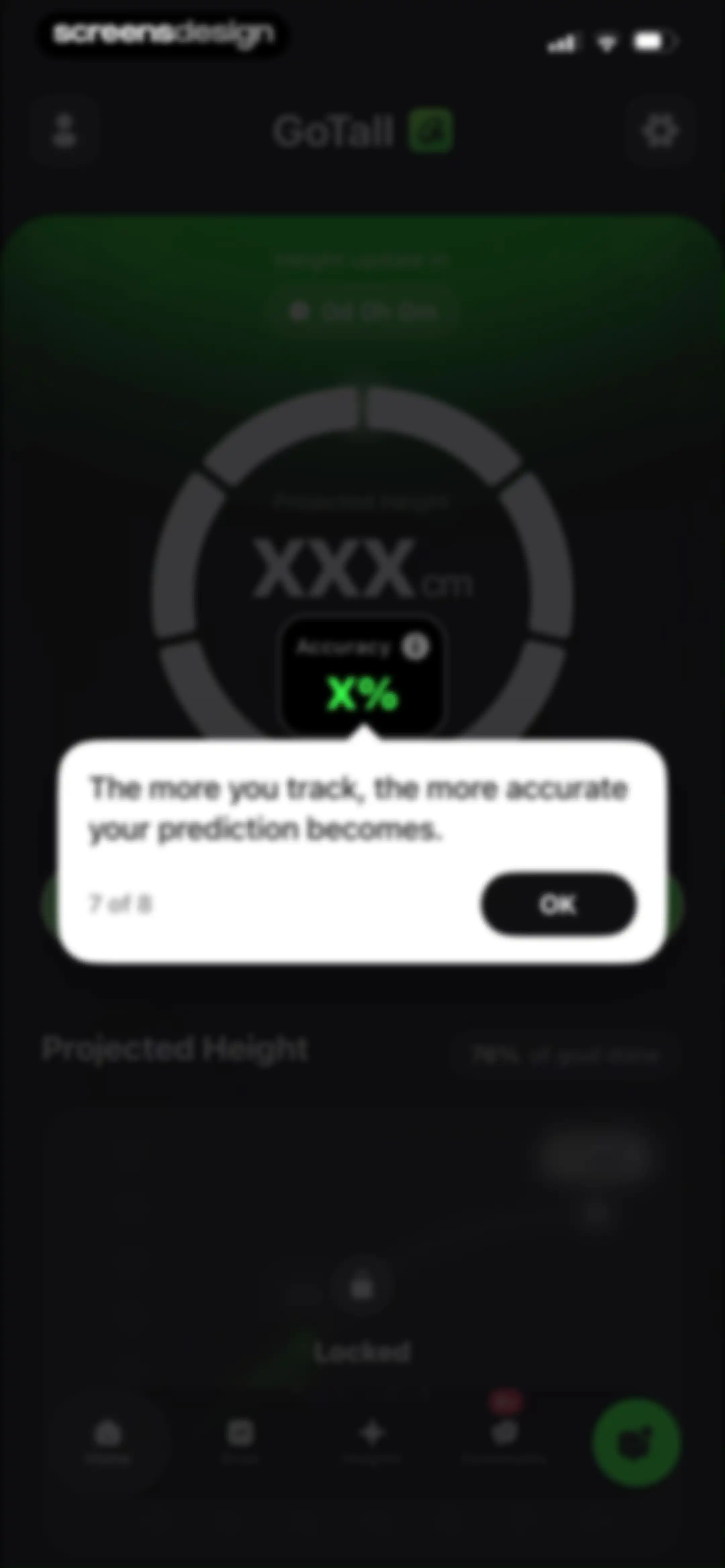 GoTall - Height Predictor screen 50