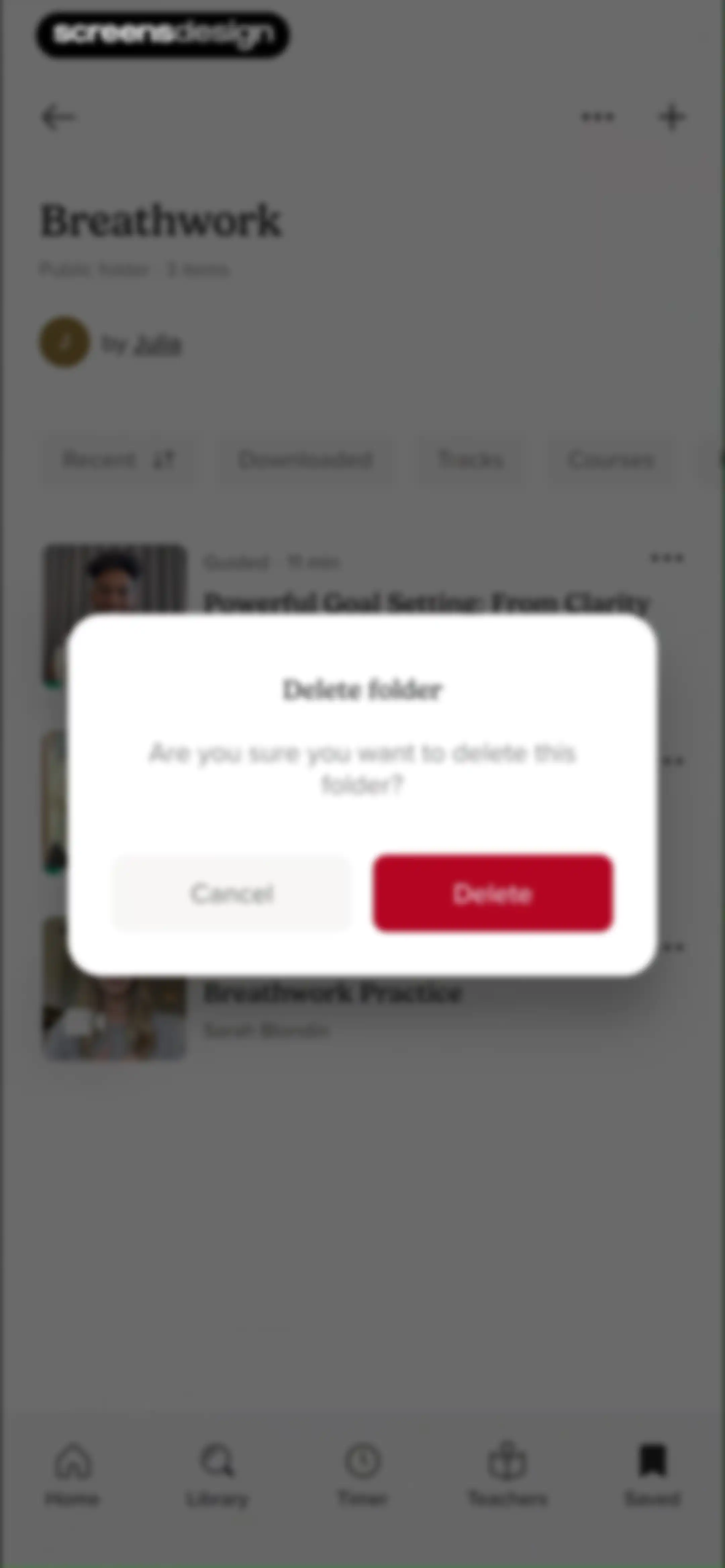 Insight Timer: Meditate, Sleep screen 208