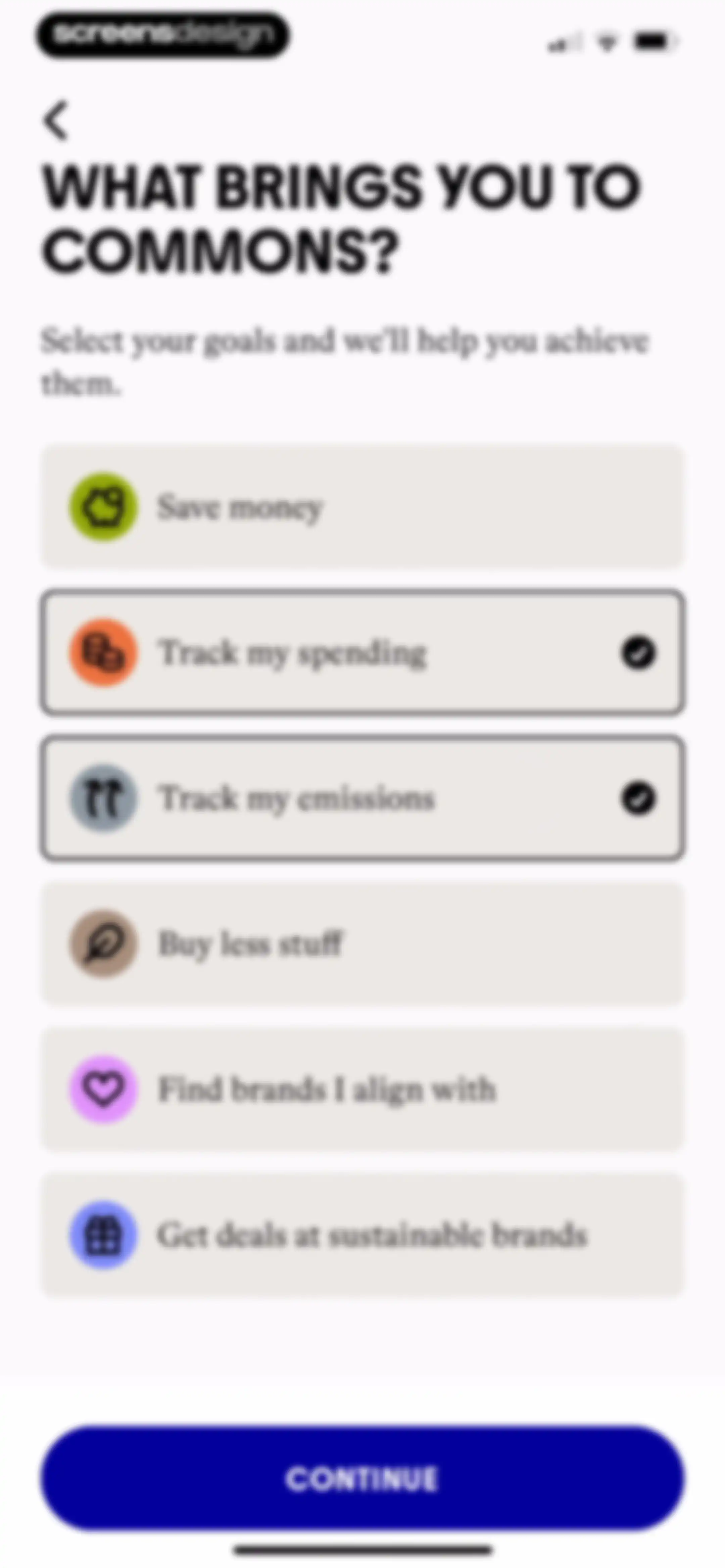 Commons: Make Your Money Count screen 14