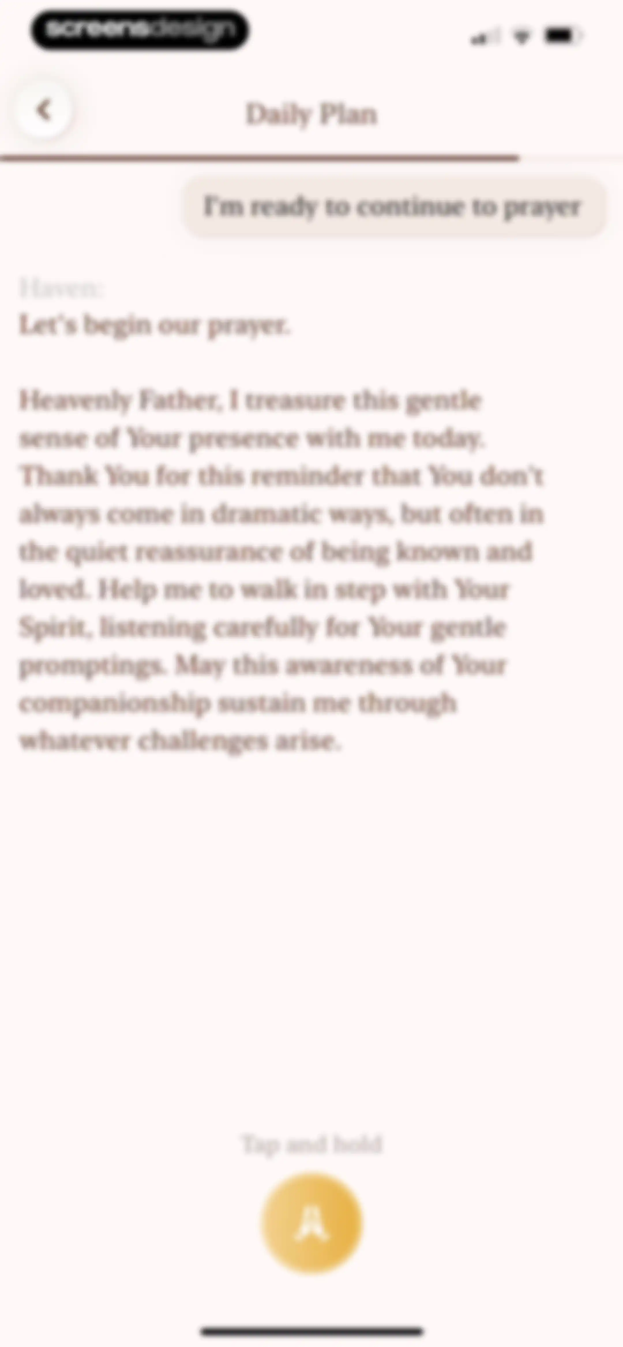 Haven - Bible Chat screen 37