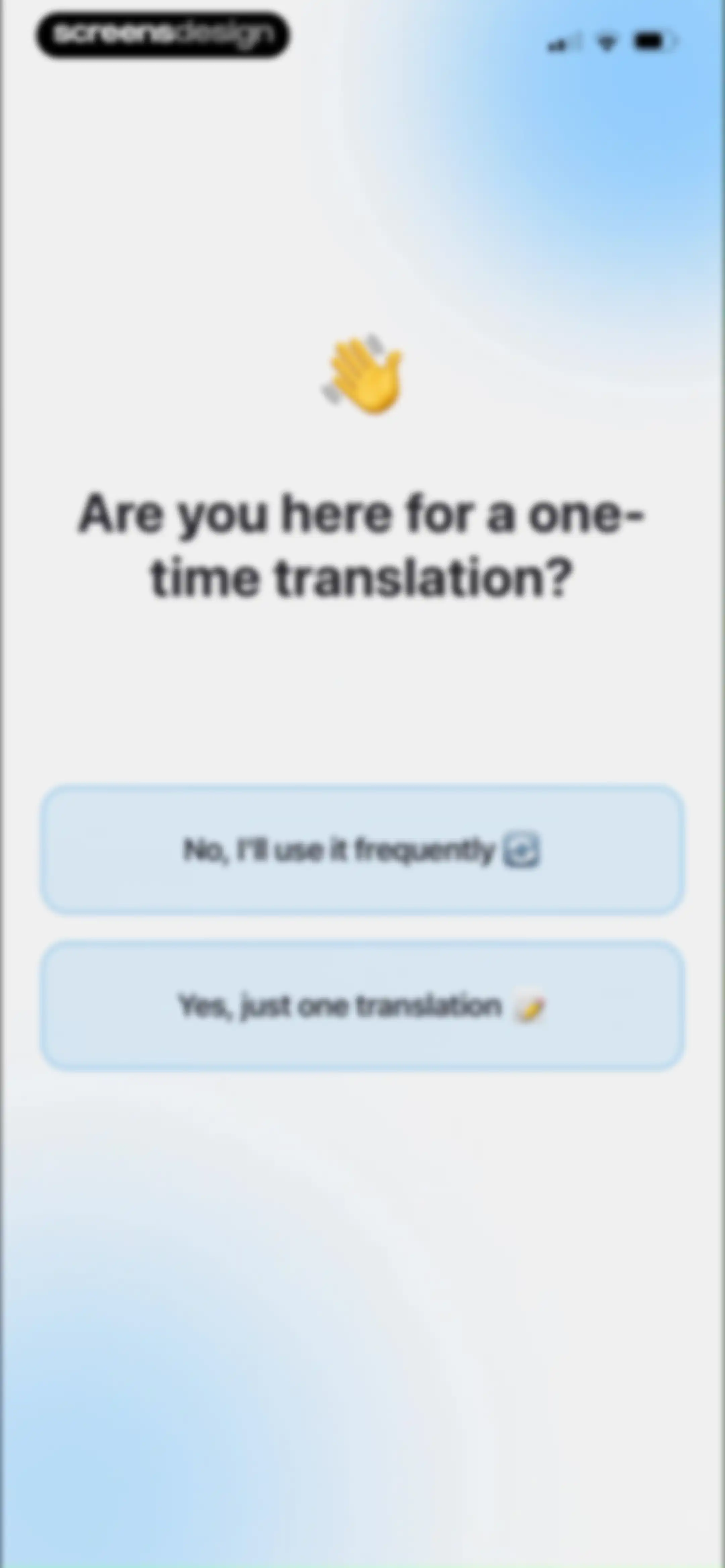 Speak & Translate - Translator screen 5