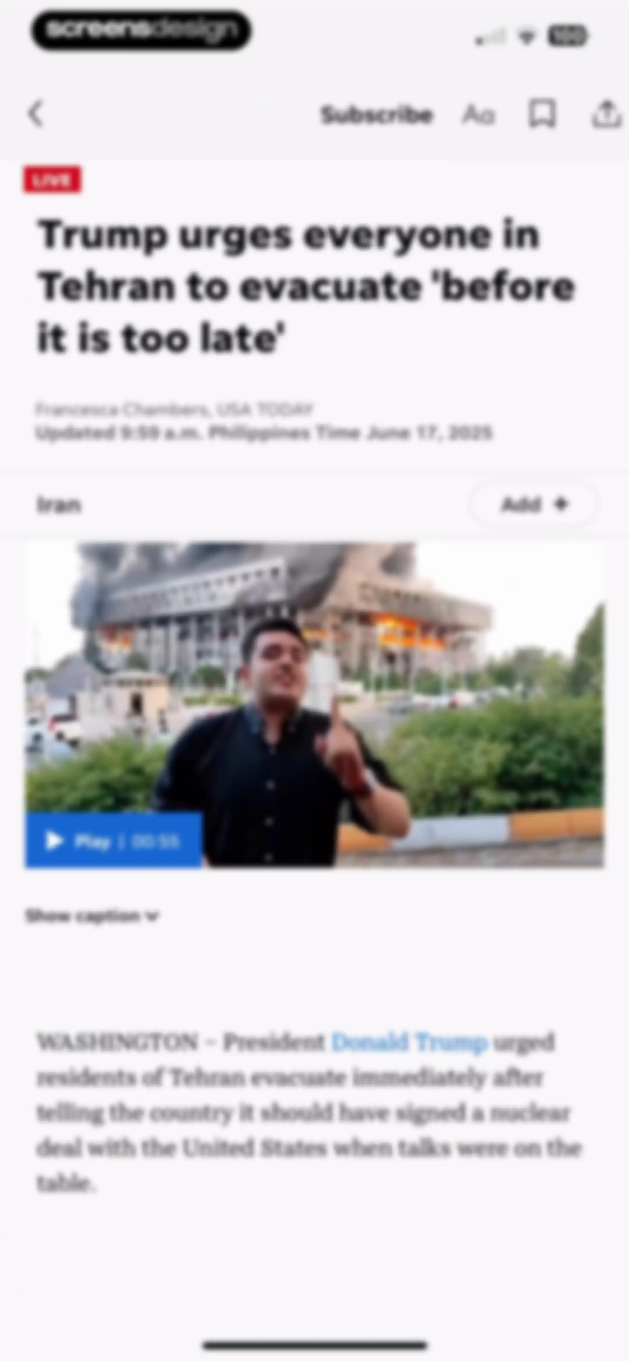 USA TODAY: US & Breaking News screen 18