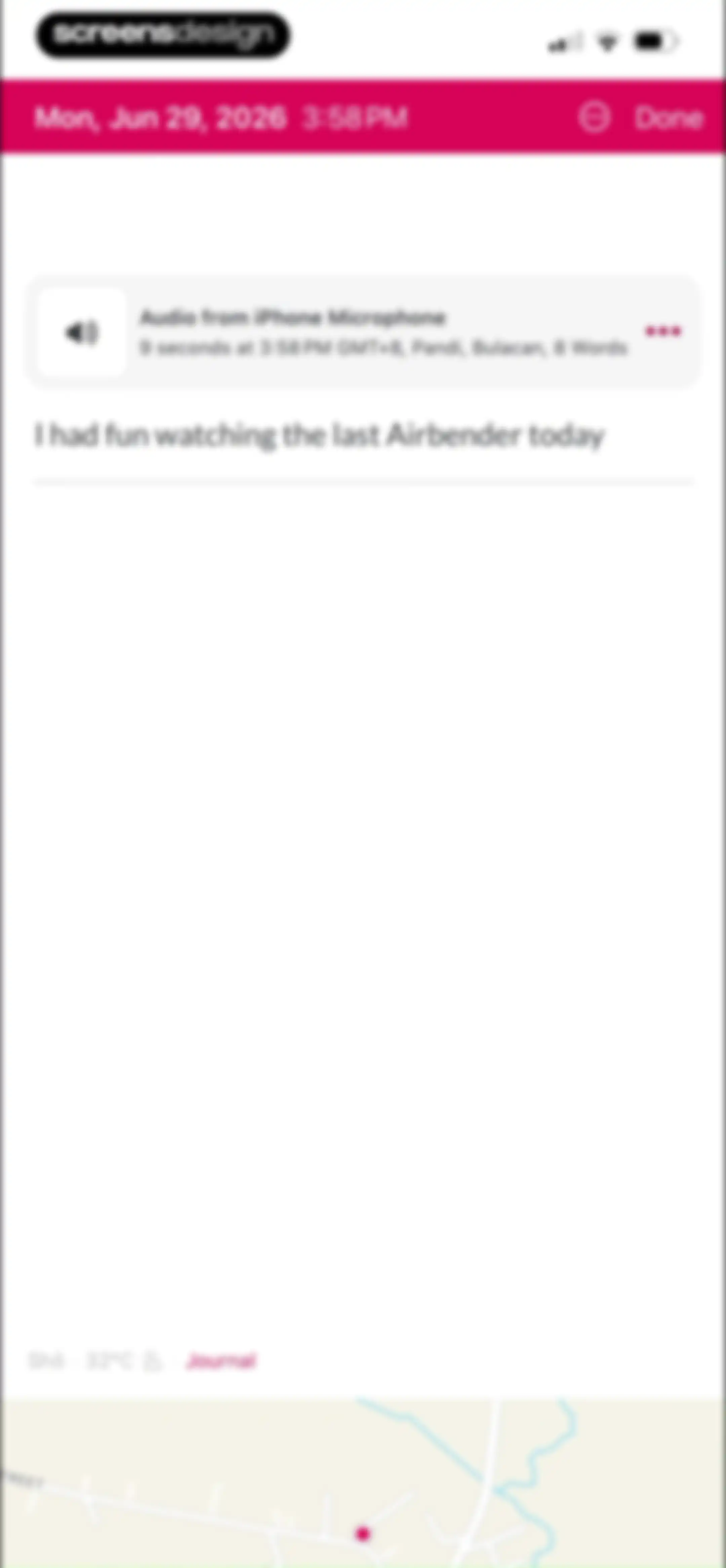 Day One: Daily Journal & Diary screen 121
