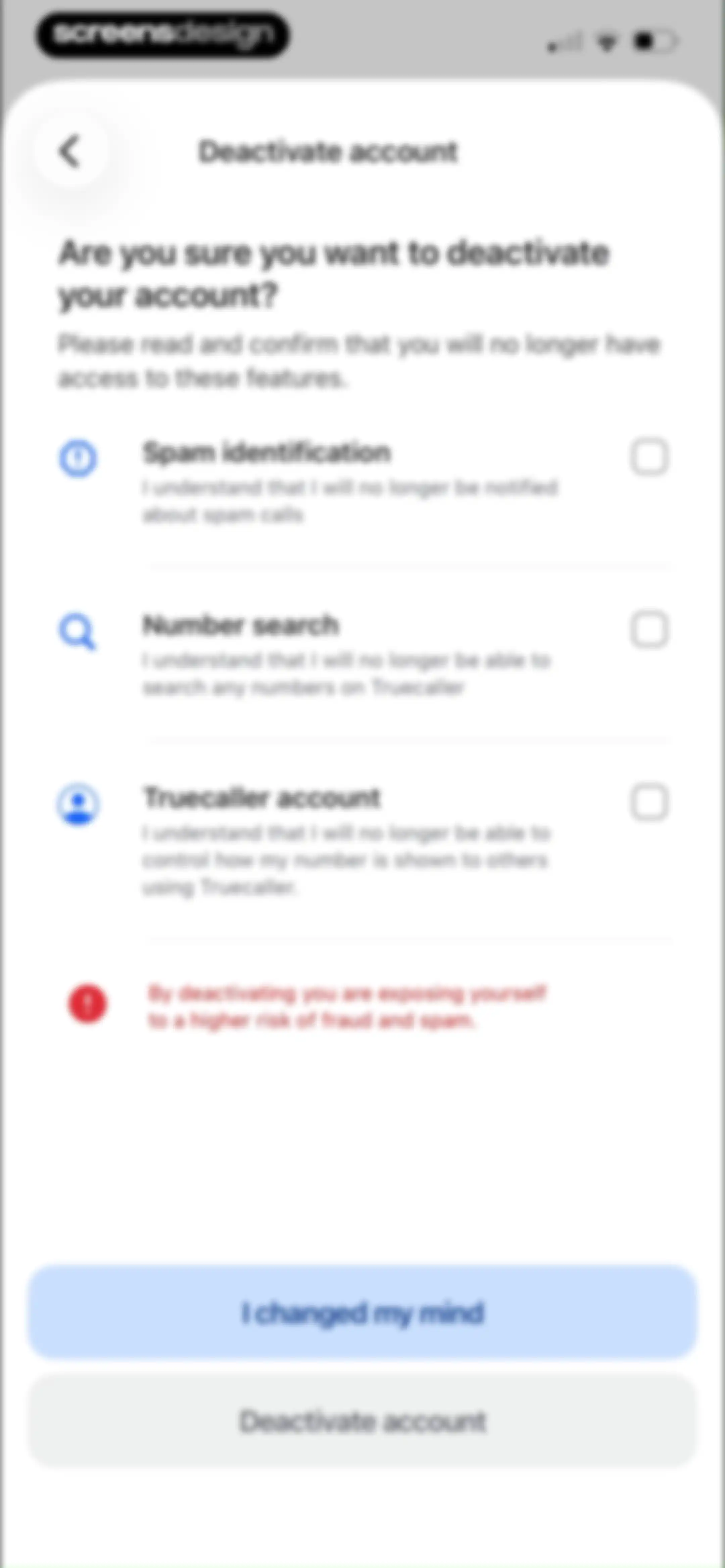 Truecaller: Premium Caller ID screen 100