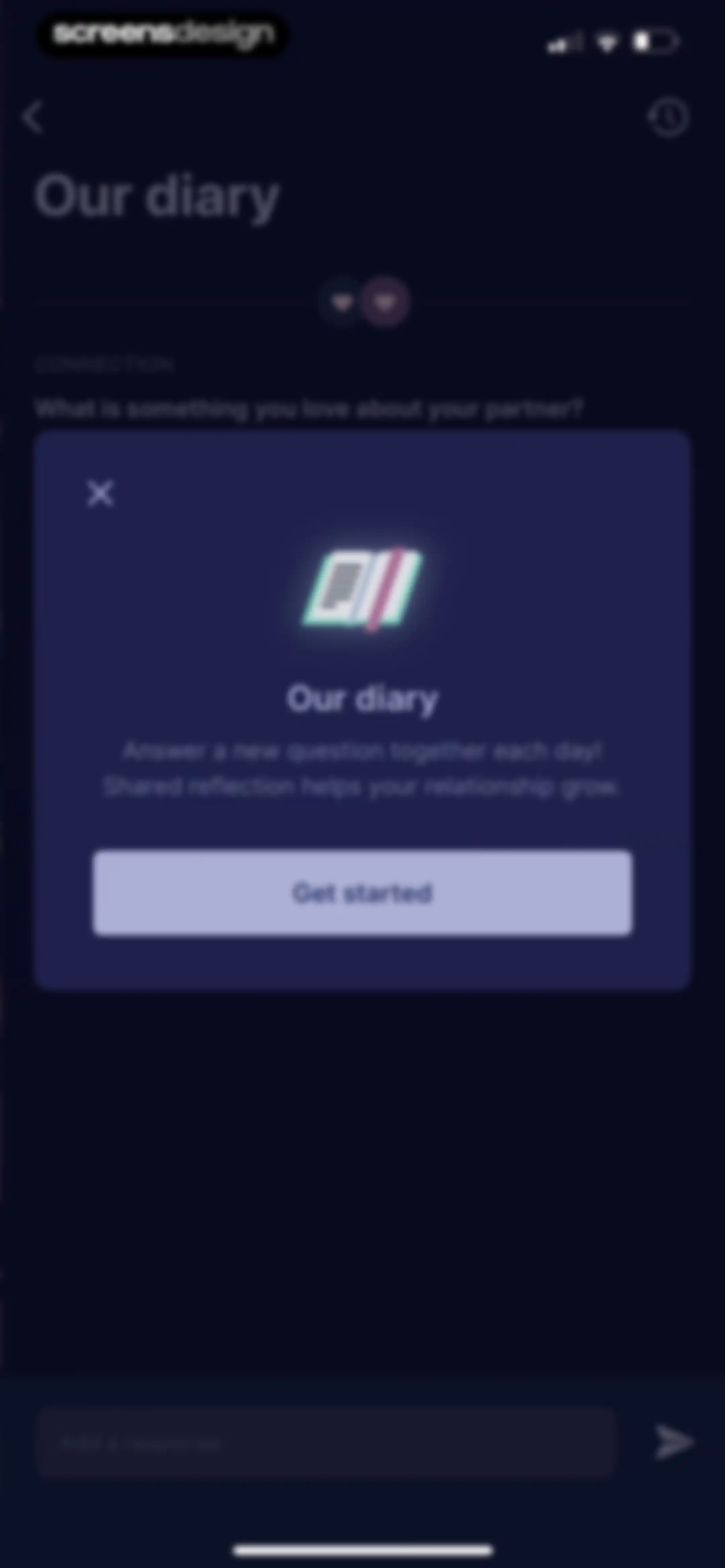 Cozy Couples: Relationship App screen 67