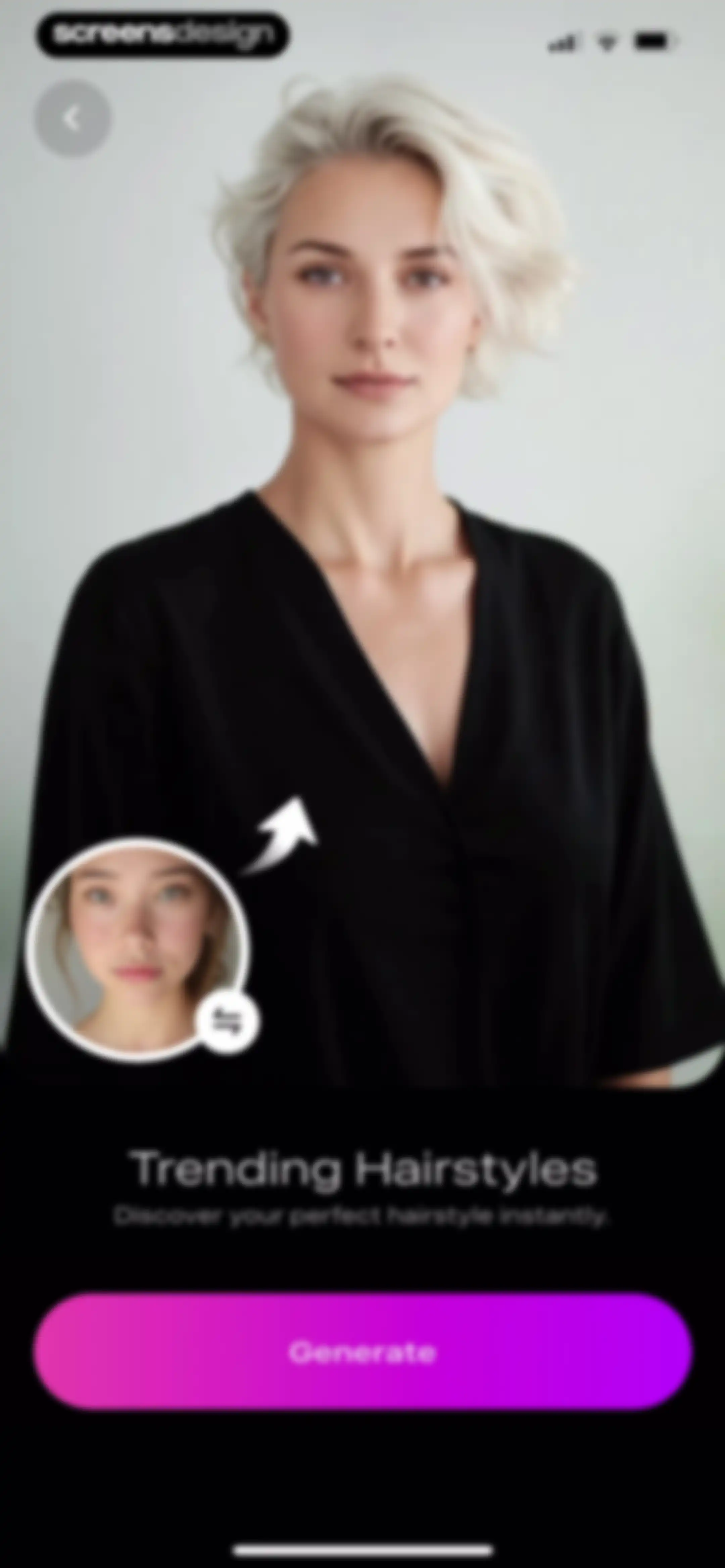 Beautify - Hairstyle Try On screen 84