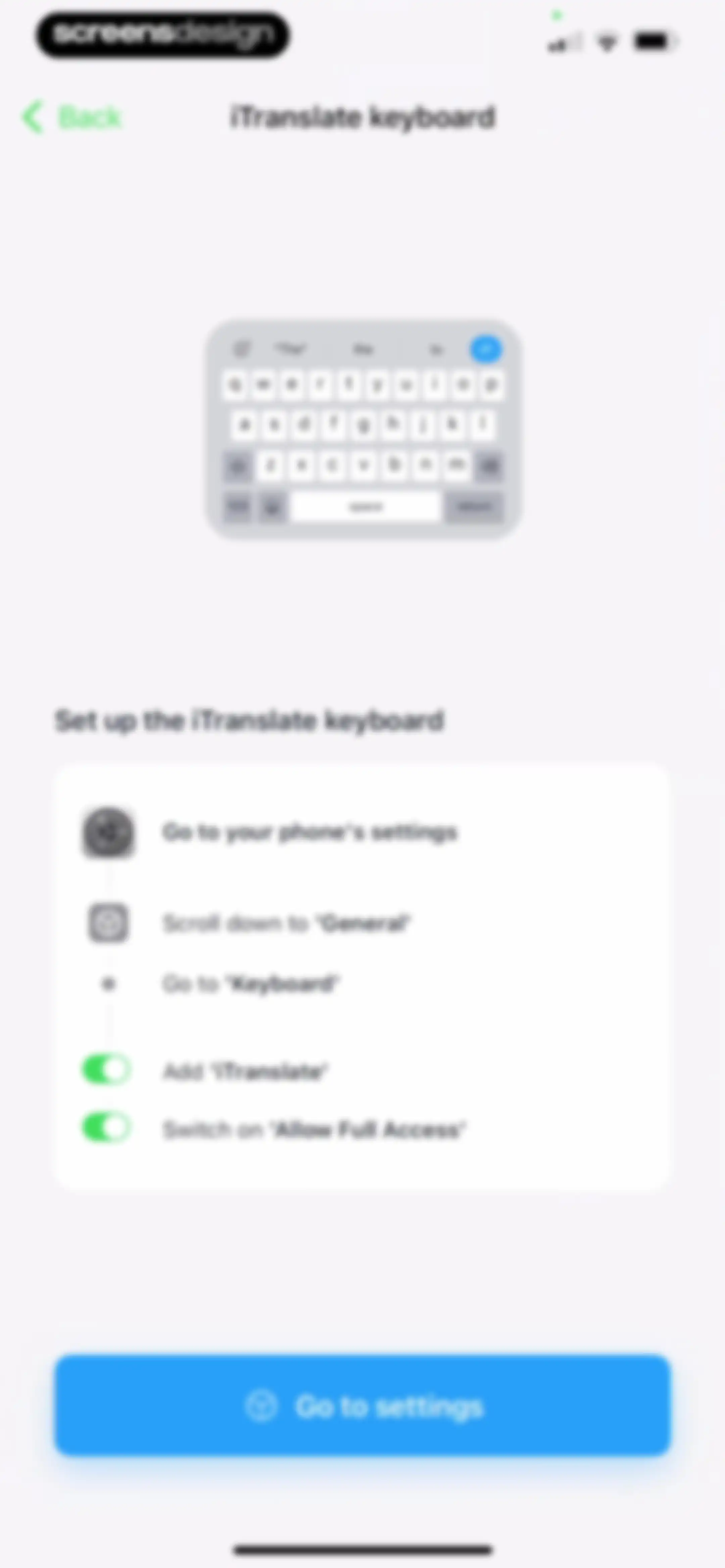 iTranslate Translator screen 90