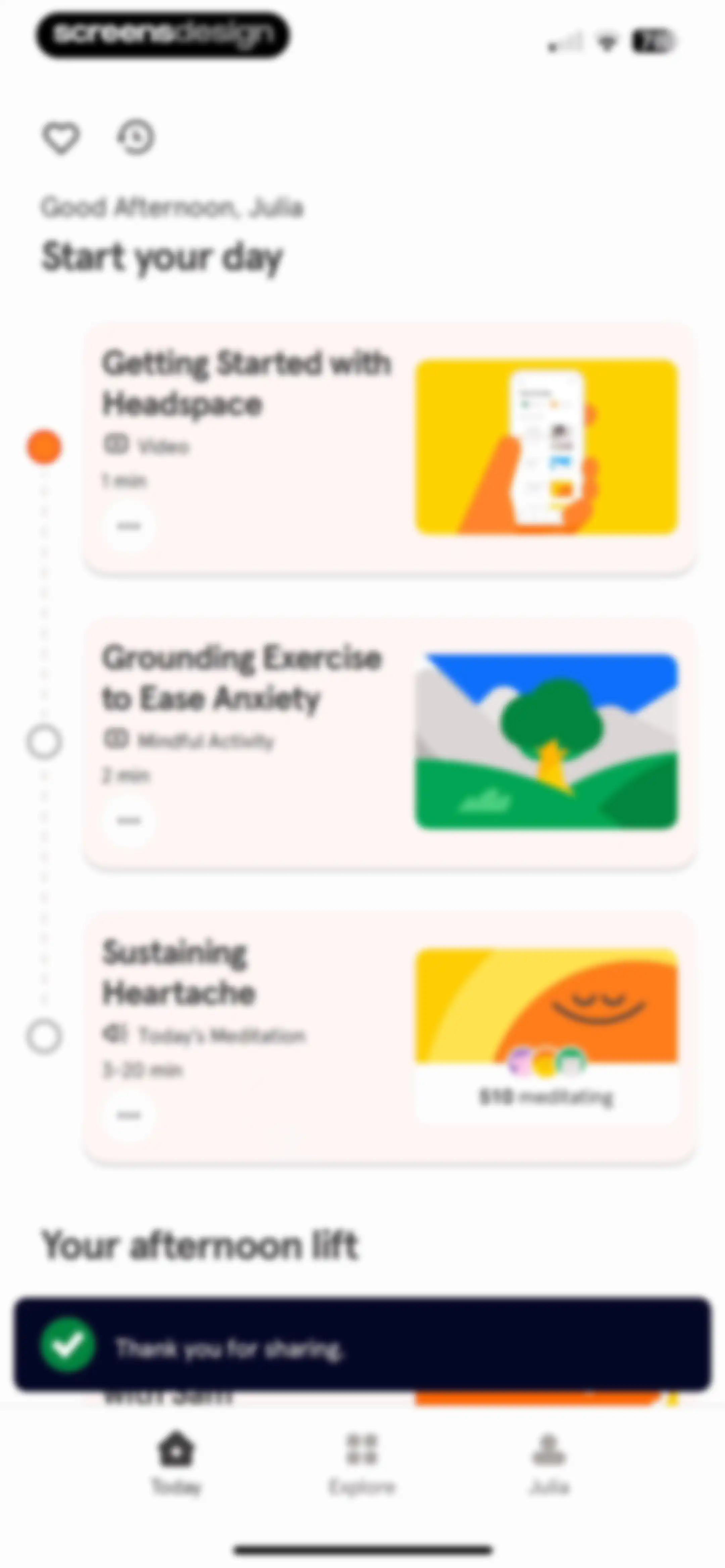 Headspace: Sleep & Meditation screen 43