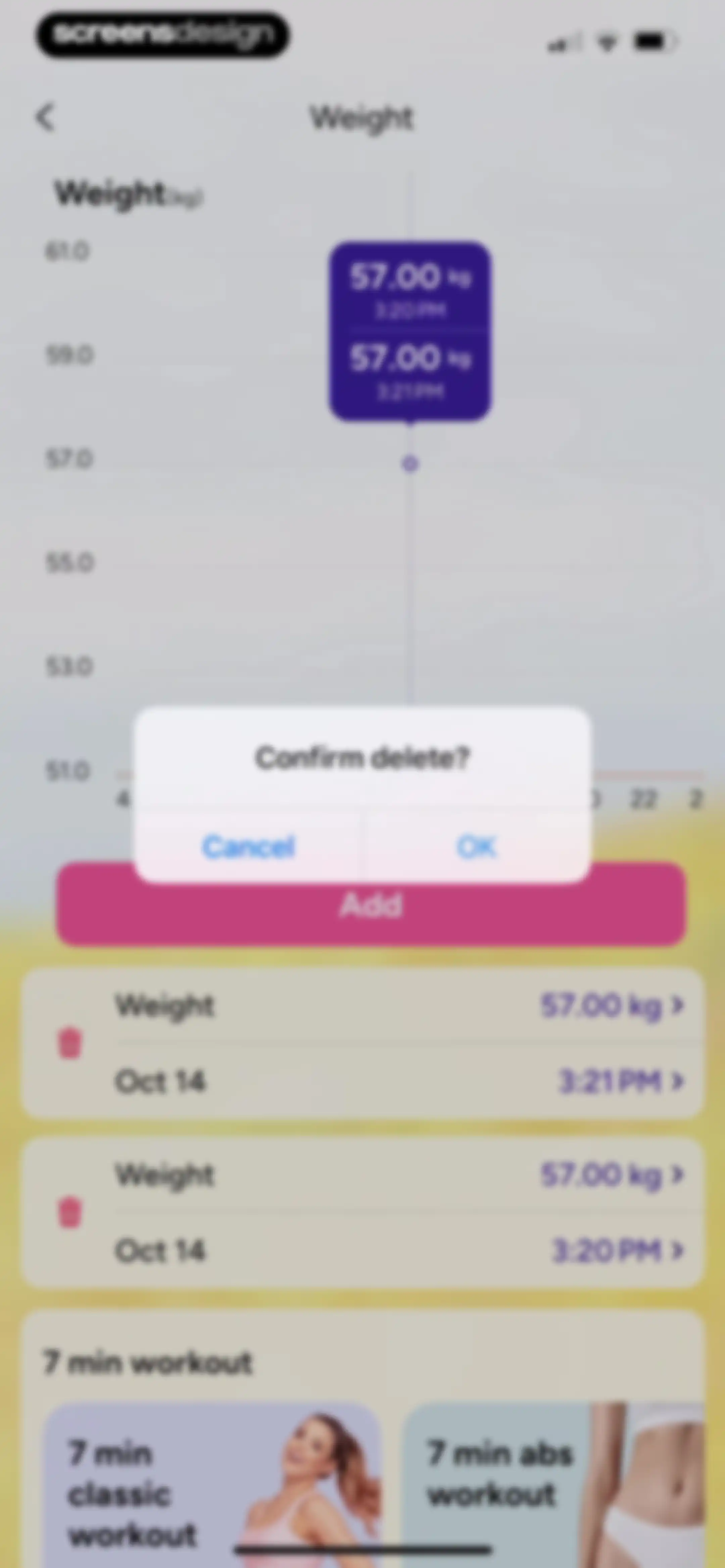 Period Tracker Period Calendar screen 206