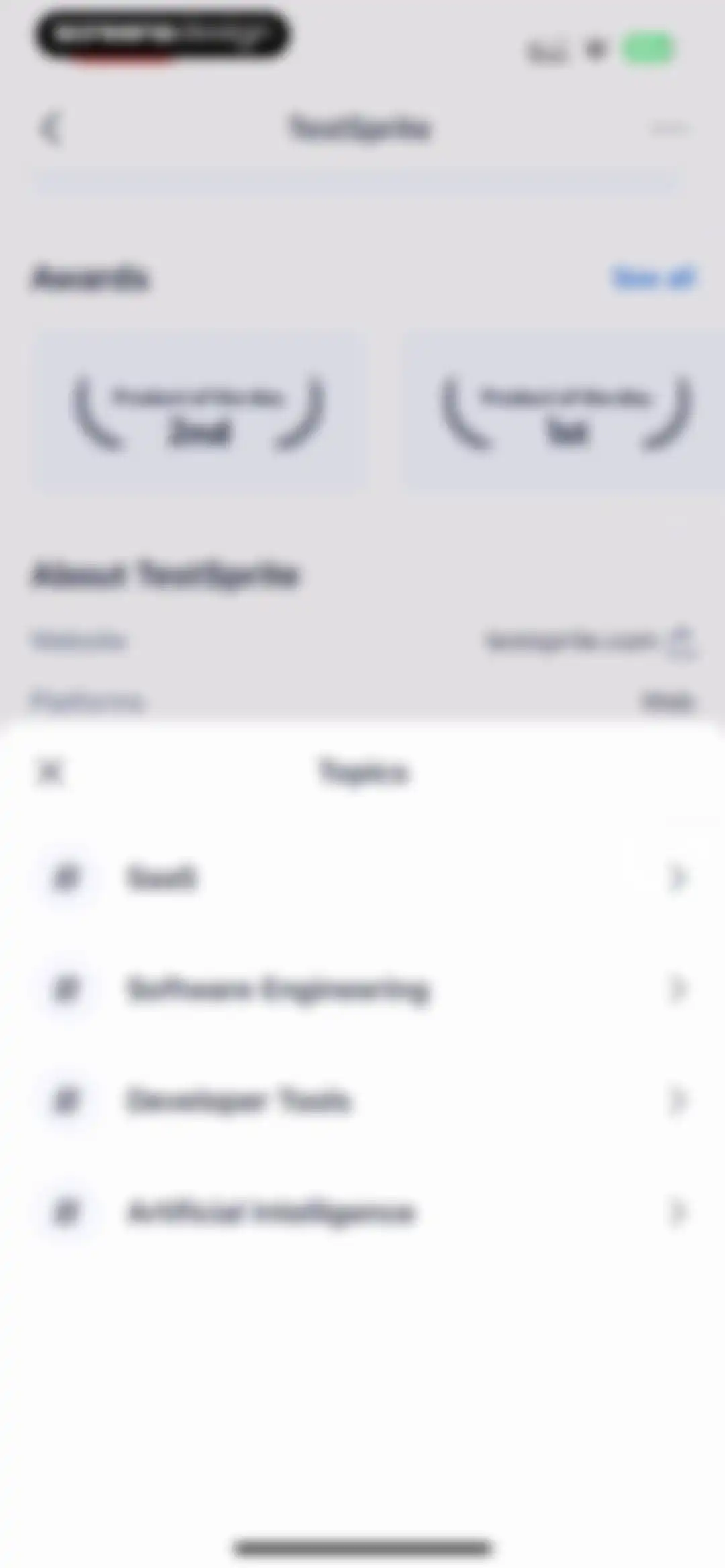 Product Hunt screen 41