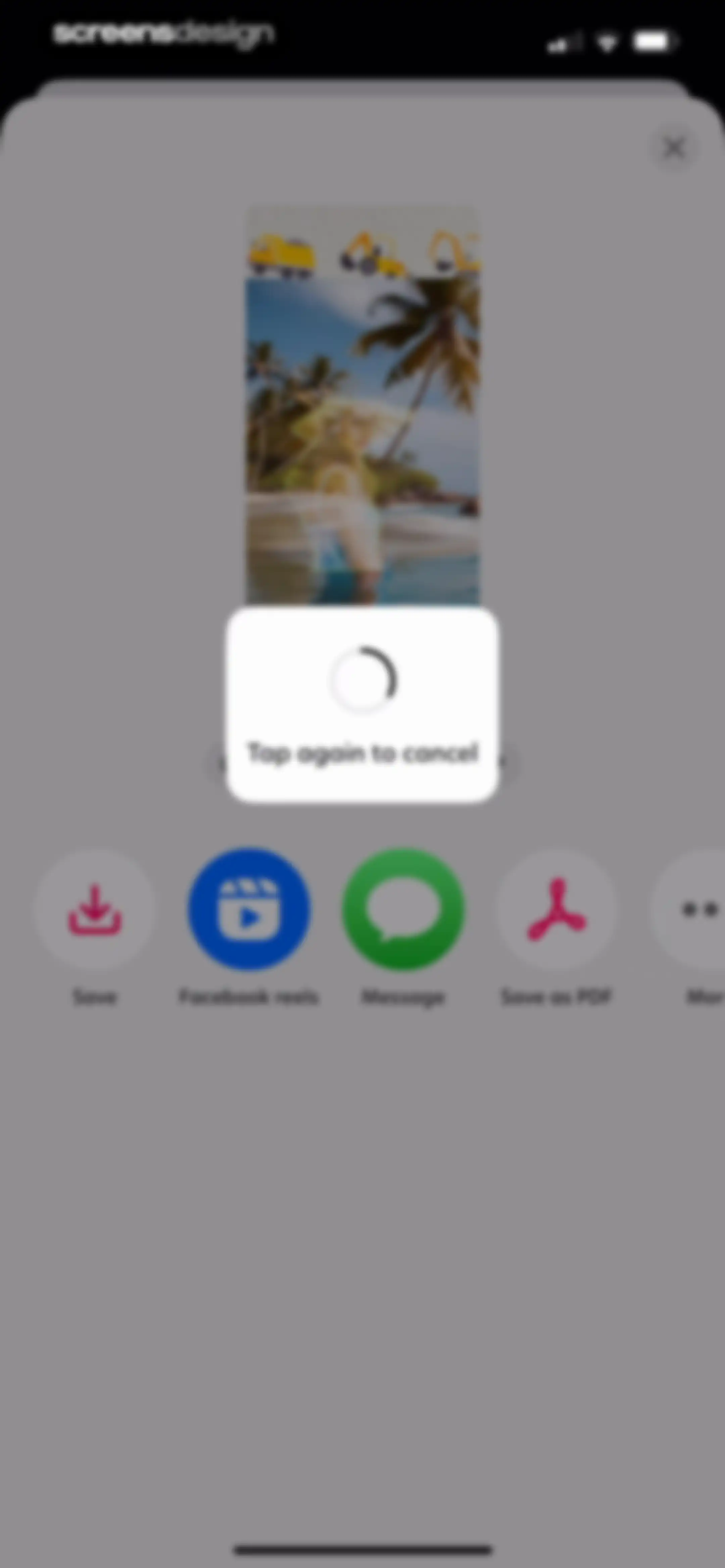 Bazaart AI Photo Editor Design screen 138