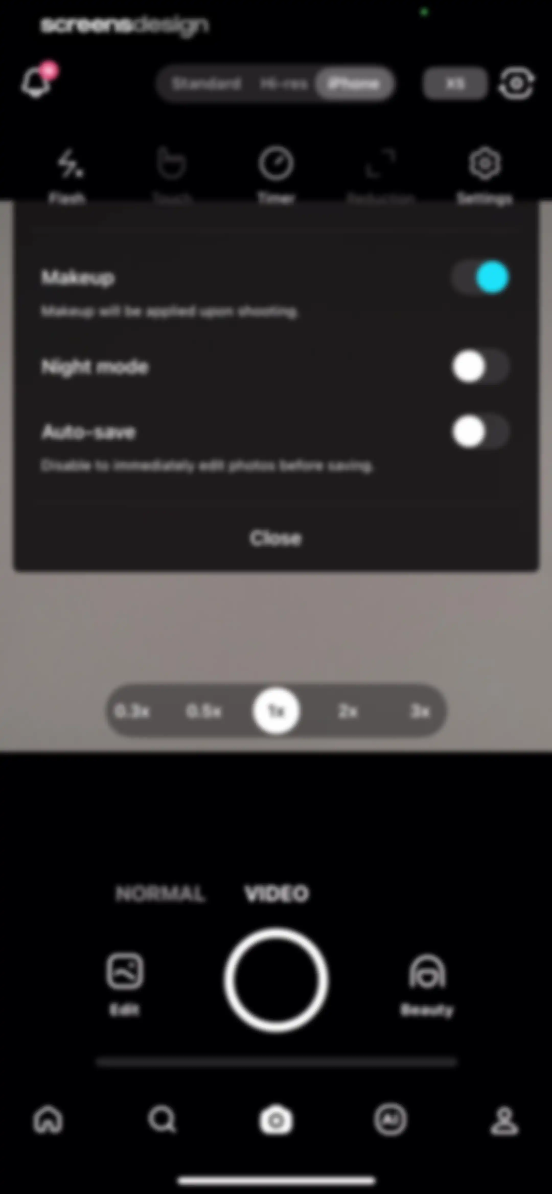 SNOW - AI Profile screen 37