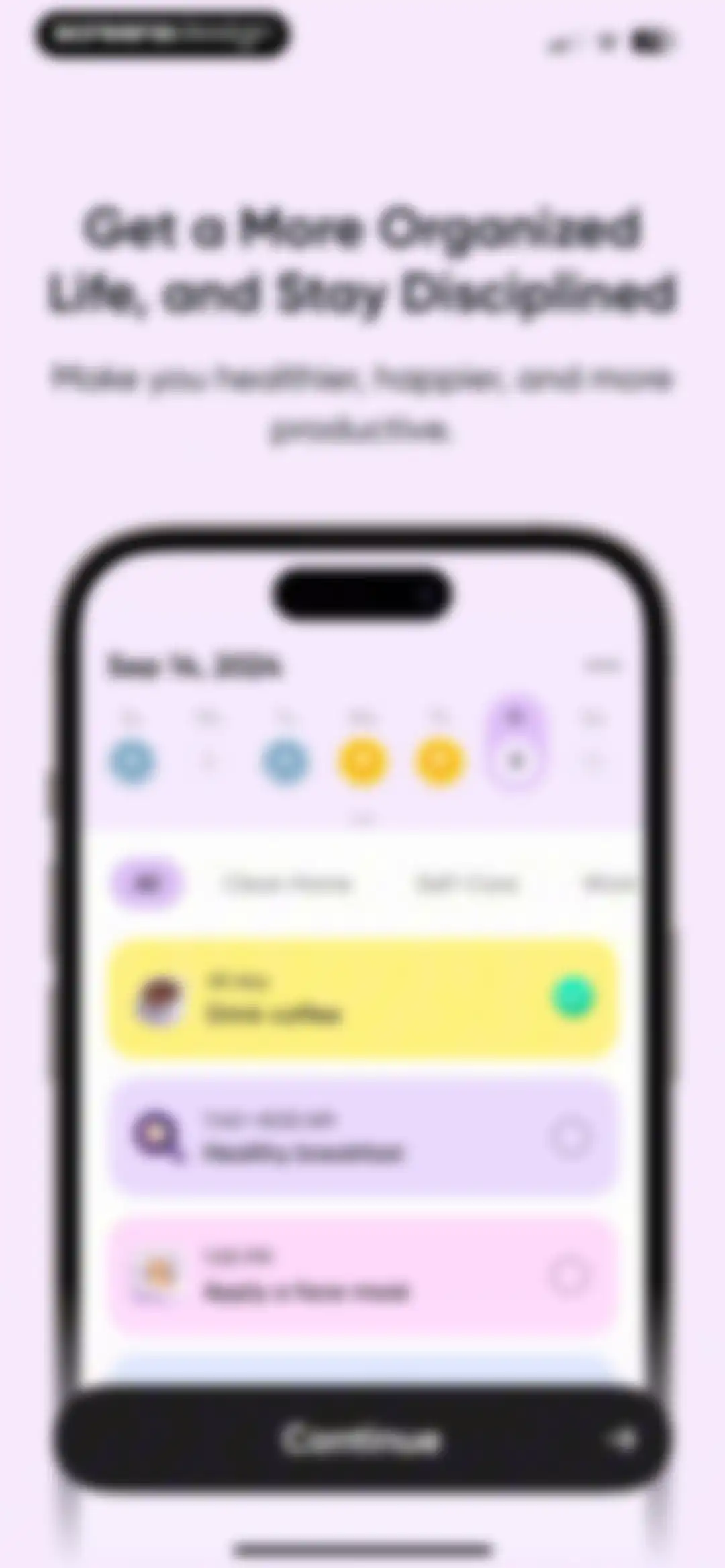 Me+ Lifestyle Routine screen 5