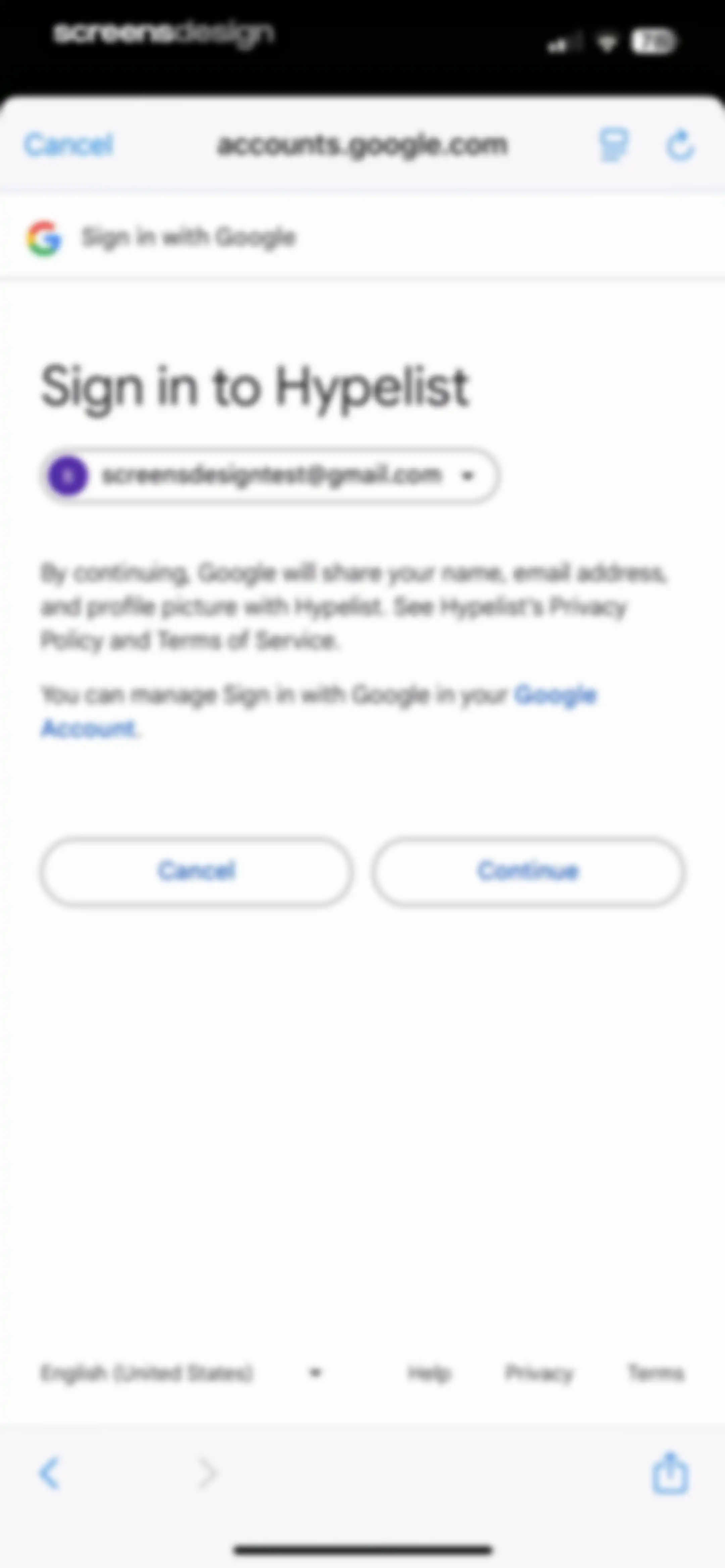 Hypelist: Create & Share Lists screen 16