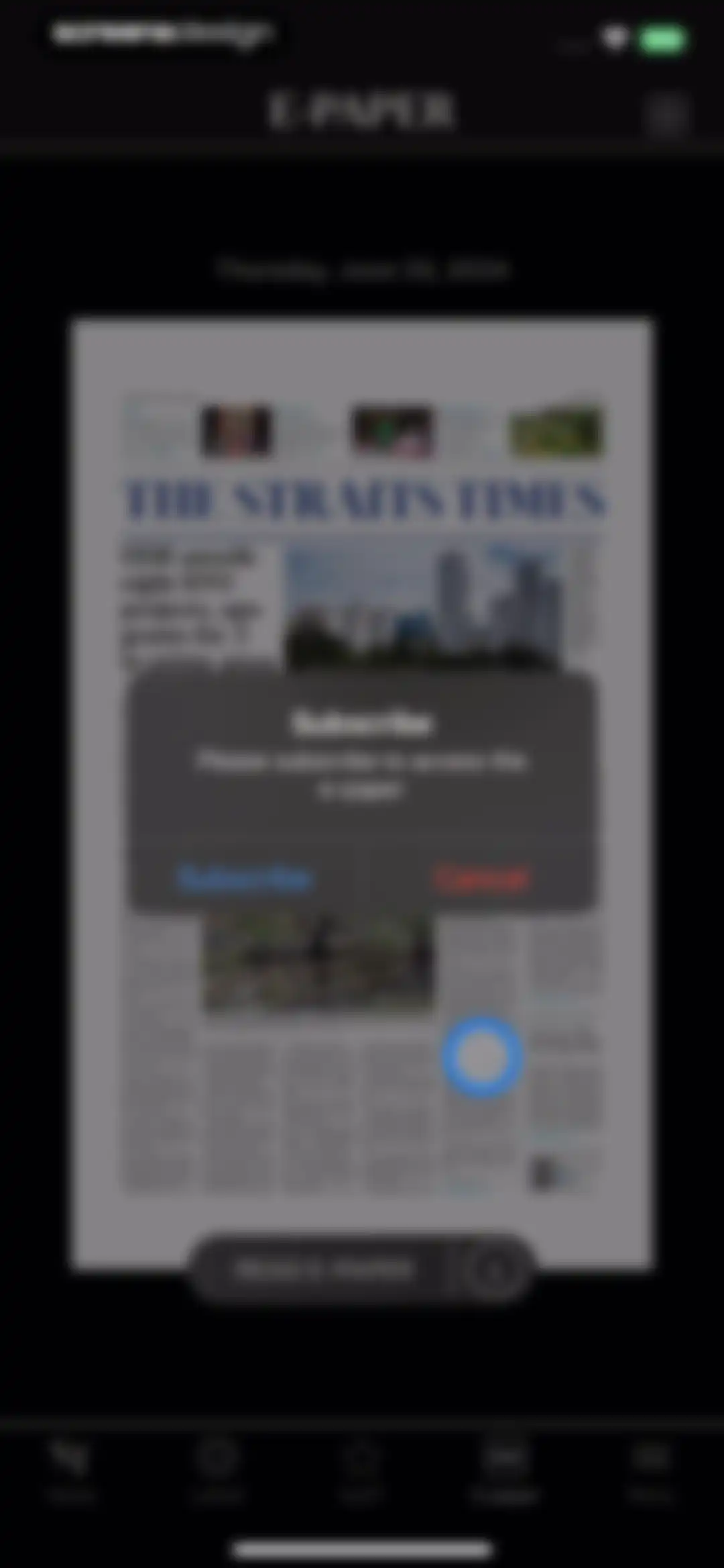The Straits Times screen 34